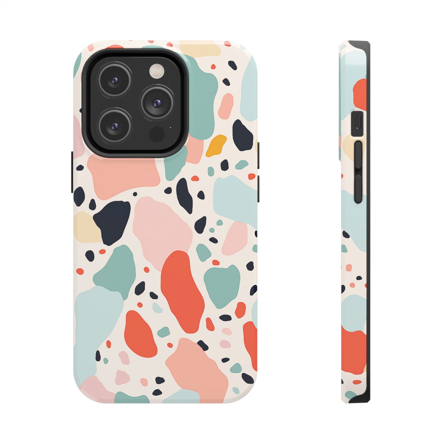 Terrazzo, iPhone 7, 8, X, 11, 12, 13, 14, 15+ case.