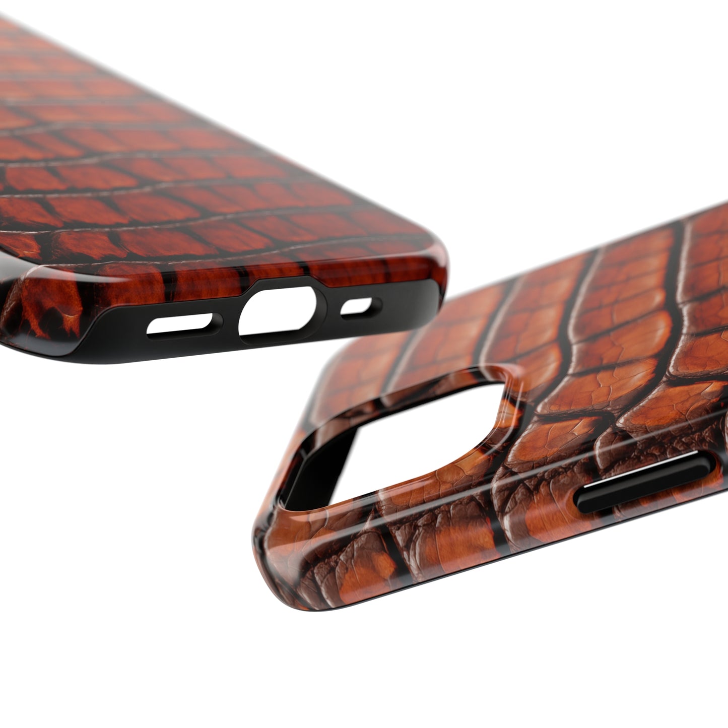 Alligator skin #04, iPhone 7, 8, X, 11, 12, 13, 14, 15+ case.