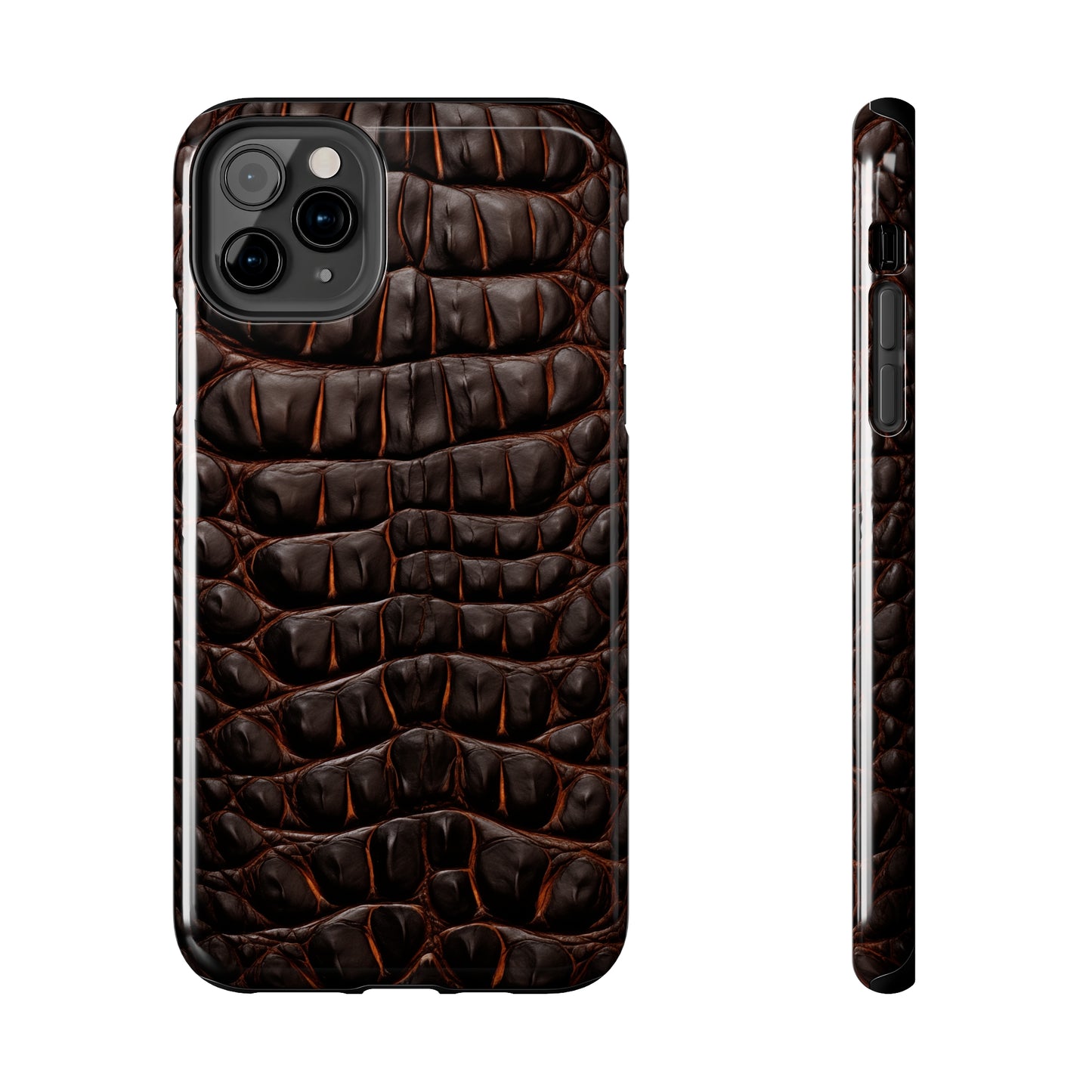 Alligator skin #01, iPhone 7, 8, X, 11, 12, 13, 14, 15+ case.