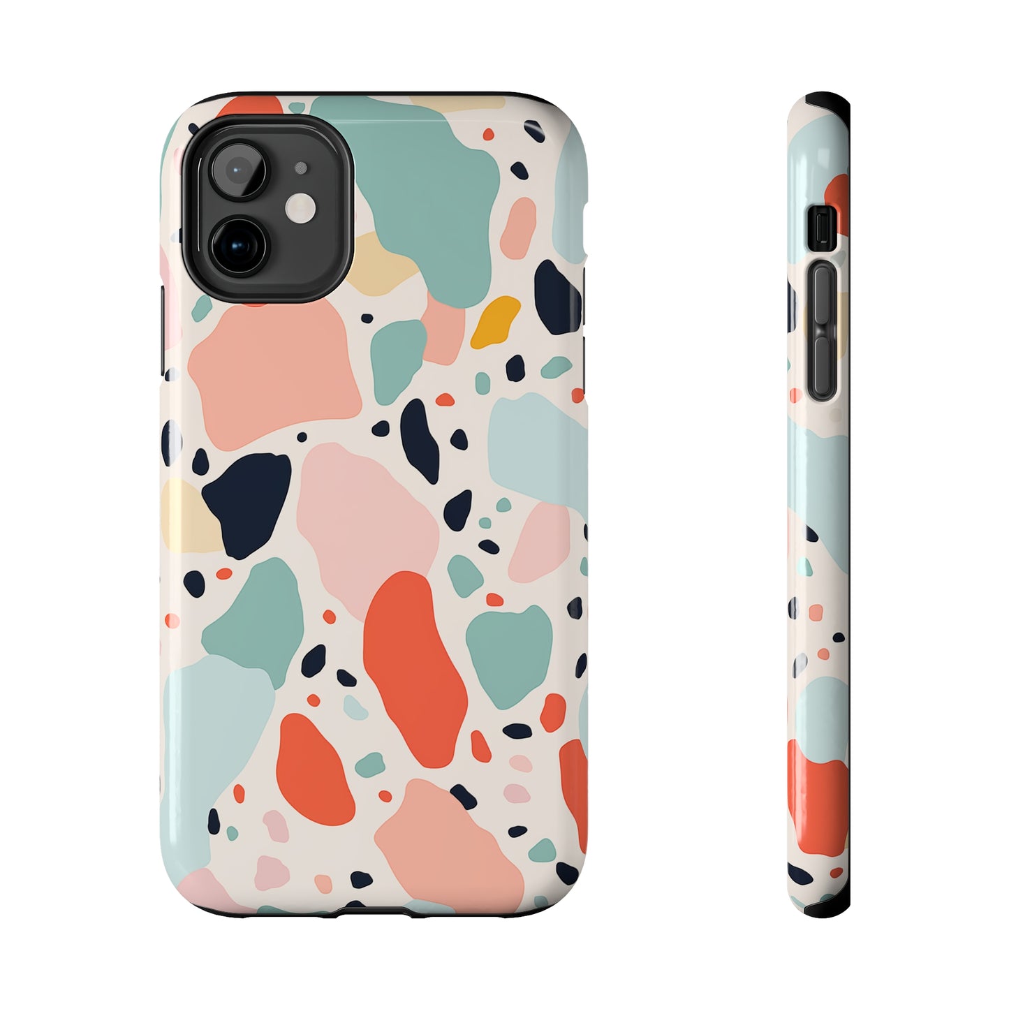 Terrazzo, iPhone 7, 8, X, 11, 12, 13, 14, 15+ case.