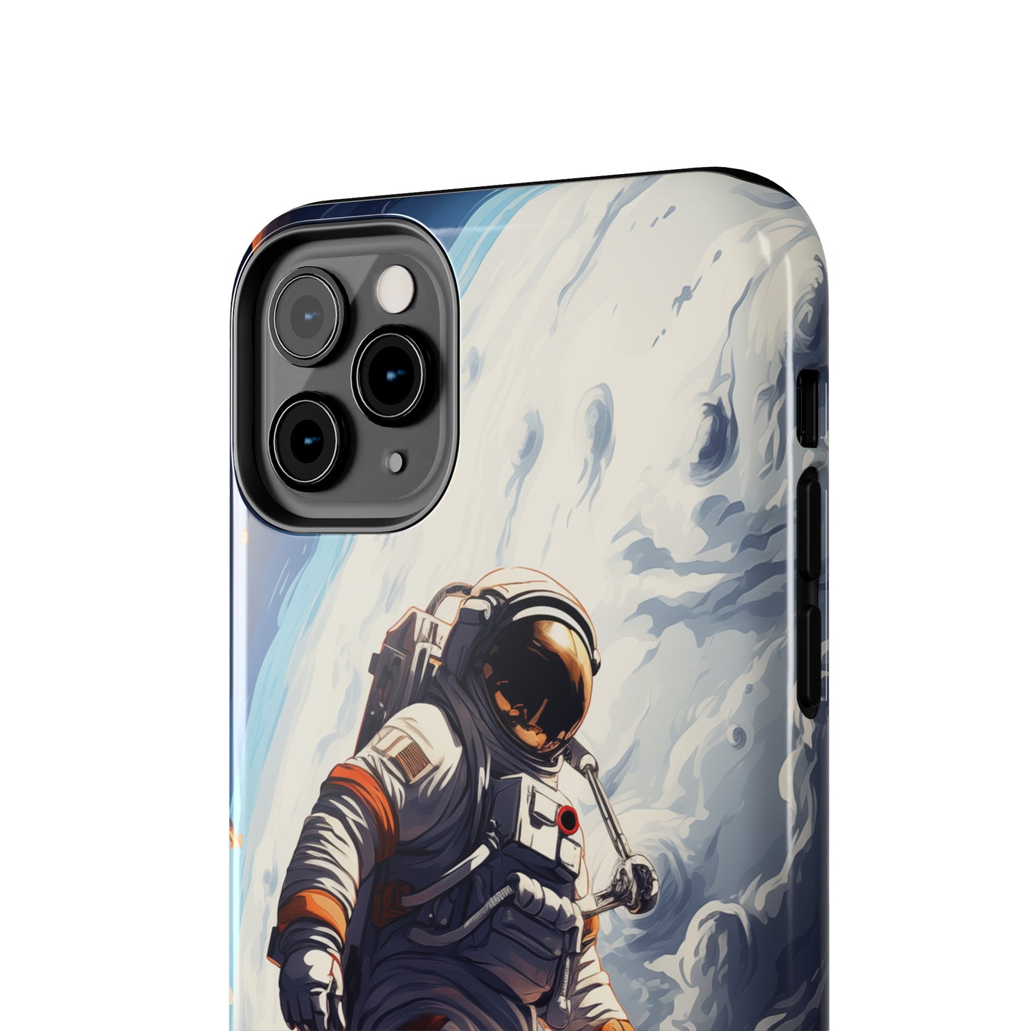 Astronaut #04, iPhone 7, 8, X, 11, 12, 13, 14, 15+ case.