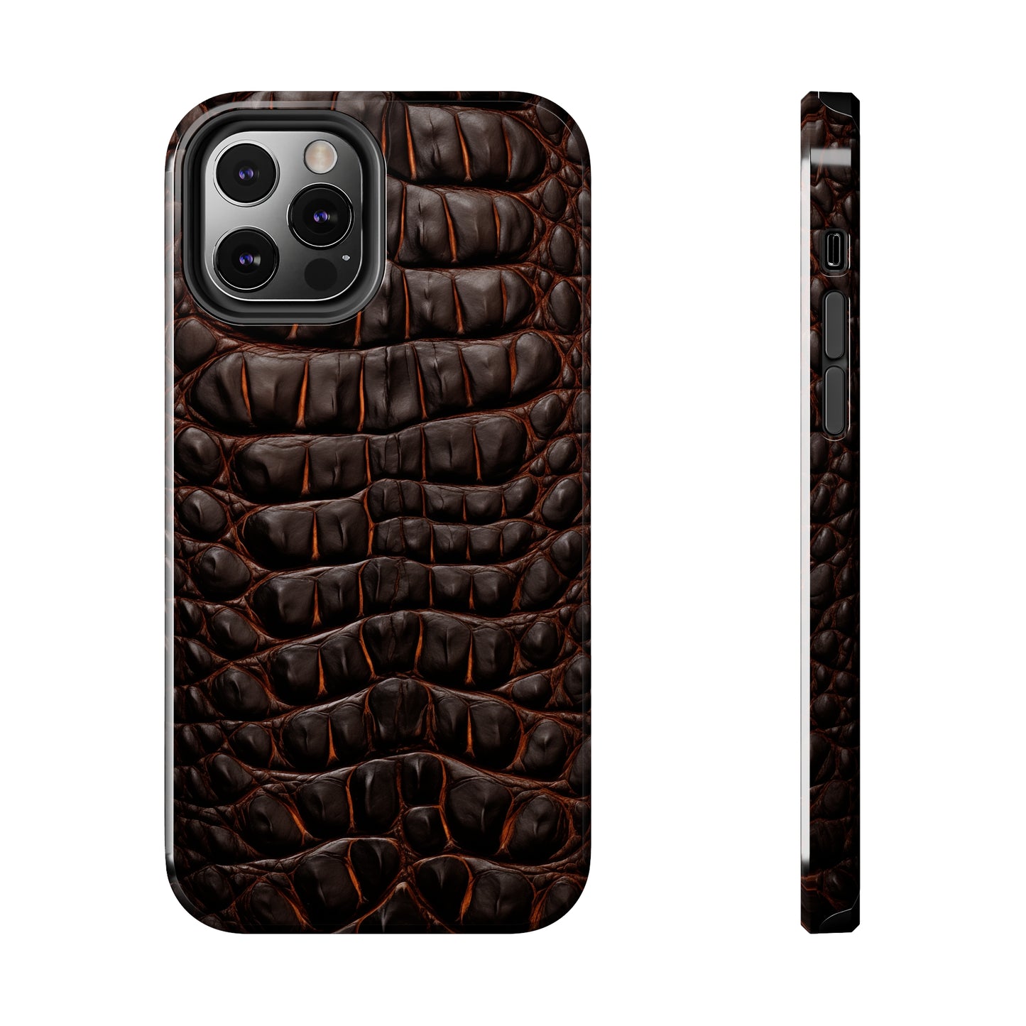 Alligator skin #01, iPhone 7, 8, X, 11, 12, 13, 14, 15+ case.