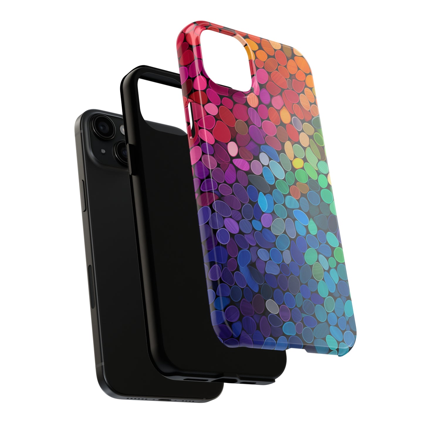 Rainbow Effect, iPhone 7, 8, X, 11, 12, 13, 14, 15+ case.