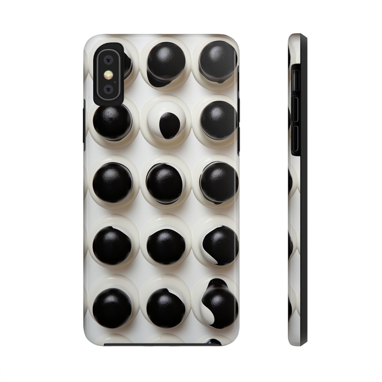 Dots, iPhone 7, 8, X, 11, 12, 13, 14, 15+ case.