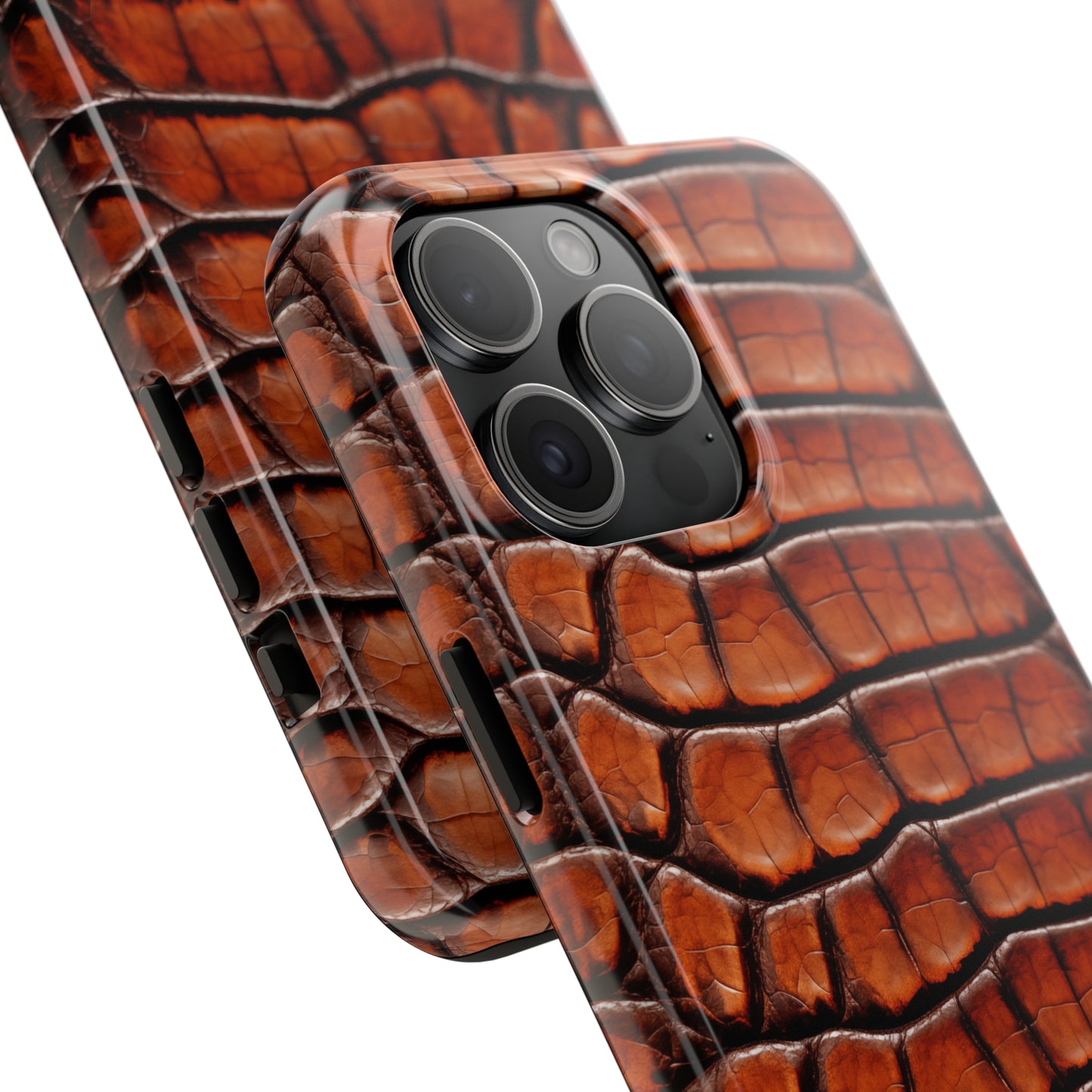 Alligator skin #04, iPhone 7, 8, X, 11, 12, 13, 14, 15+ case.