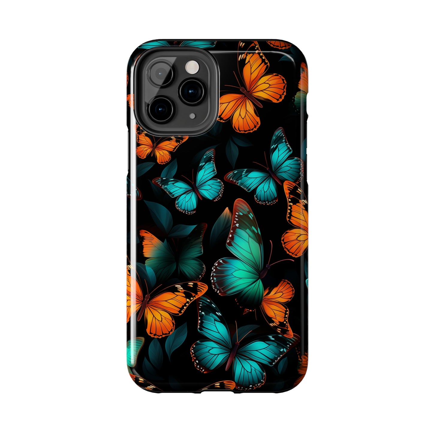 Butterflies #03, iPhone 7, 8, X, 11, 12, 13, 14, 15+ case.