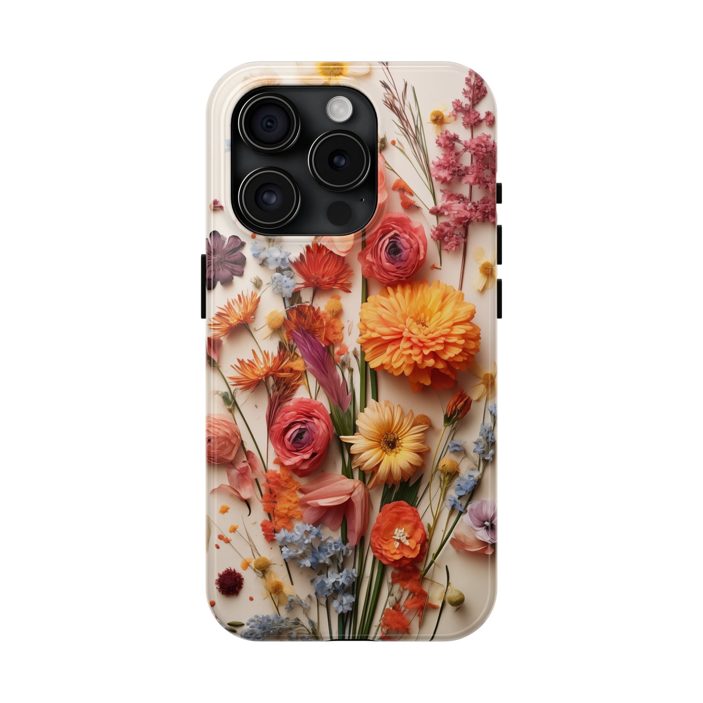 Dried Flowers #02, iPhone 7, 8, X, 11, 12, 13, 14, 15+ case.