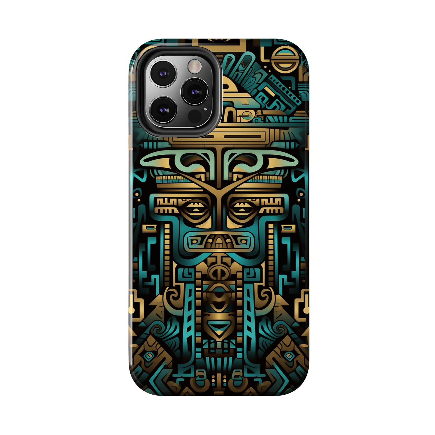 Aztec Vibes #02, iPhone 7, 8, X, 11, 12, 13, 14, 15+ case.