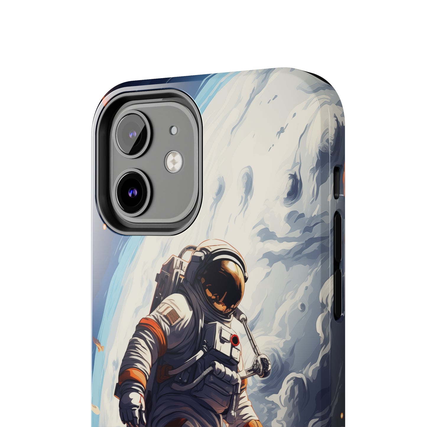 Astronaut #04, iPhone 7, 8, X, 11, 12, 13, 14, 15+ case.