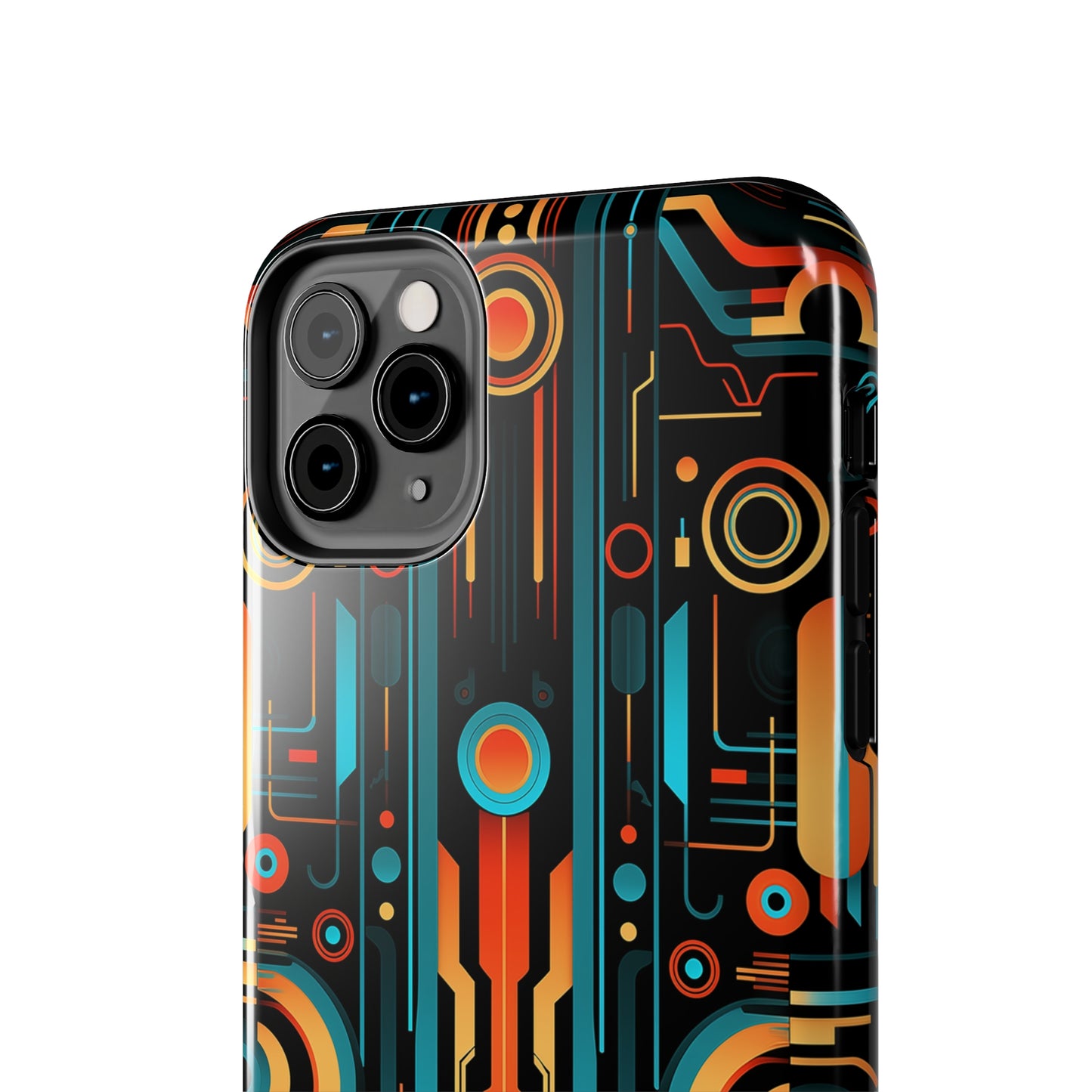 Futuristic #08, iPhone 7, 8, X, 11, 12, 13, 14, 15+ case.