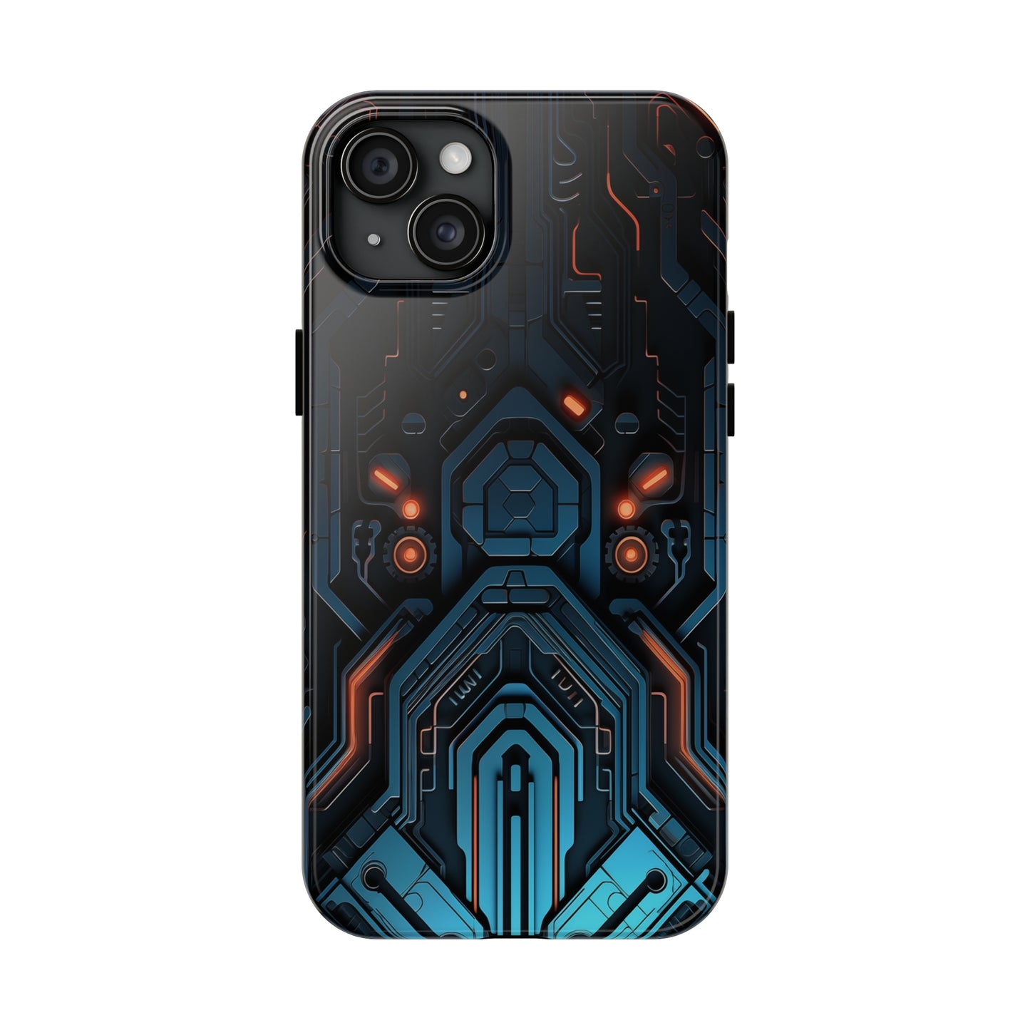 Futuristic #02, iPhone 7, 8, X, 11, 12, 13, 14, 15+ case.