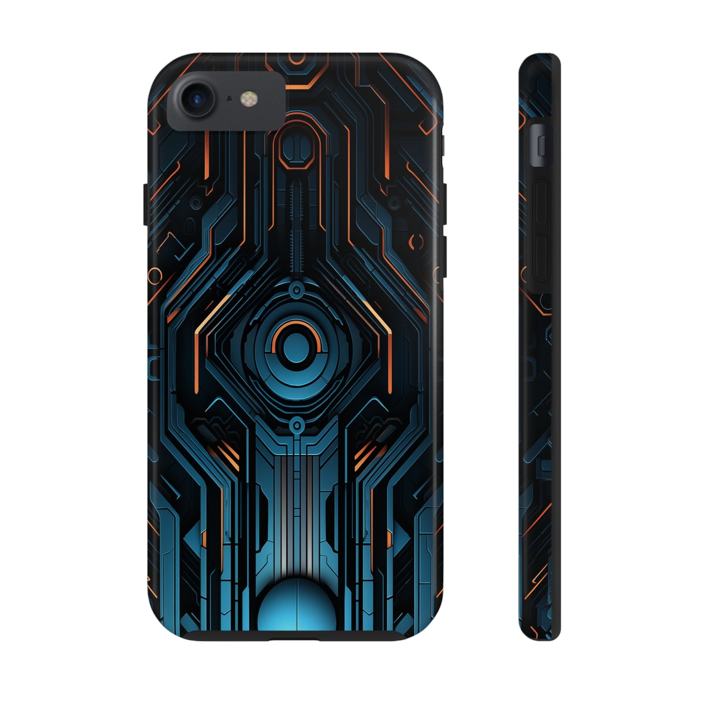 Futuristic #03, iPhone 7, 8, X, 11, 12, 13, 14, 15+ case.