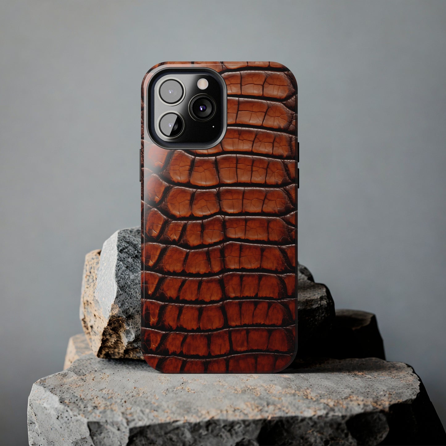 Alligator skin #04, iPhone 7, 8, X, 11, 12, 13, 14, 15+ case.