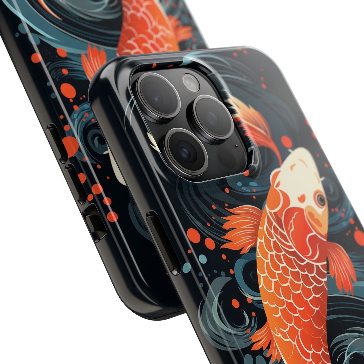 Koi fish #04, iPhone 7, 8, X, 11, 12, 13, 14, 15+ case.