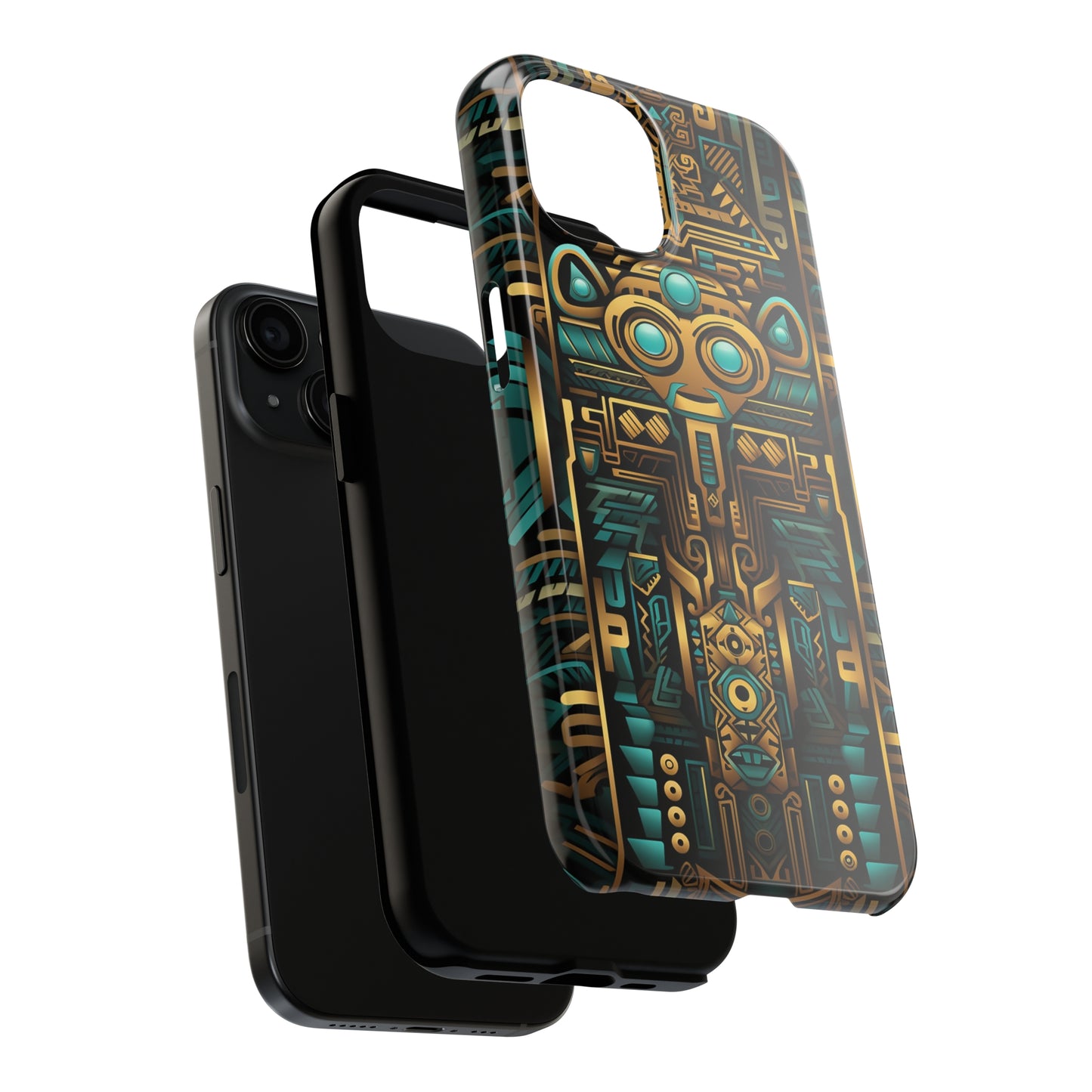 Aztec Vibes #03, iPhone 7, 8, X, 11, 12, 13, 14, 15+ case.