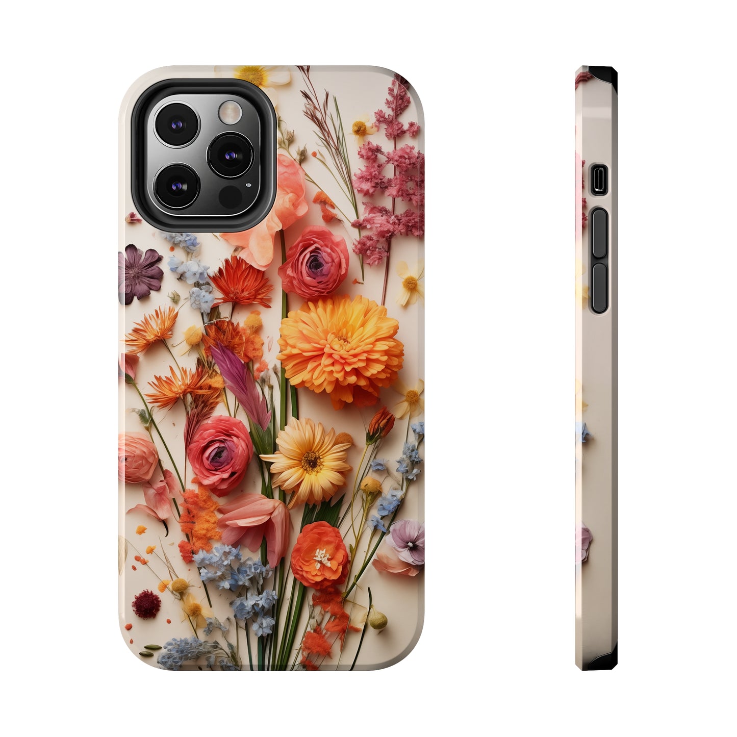 Dried Flowers #02, iPhone 7, 8, X, 11, 12, 13, 14, 15+ case.