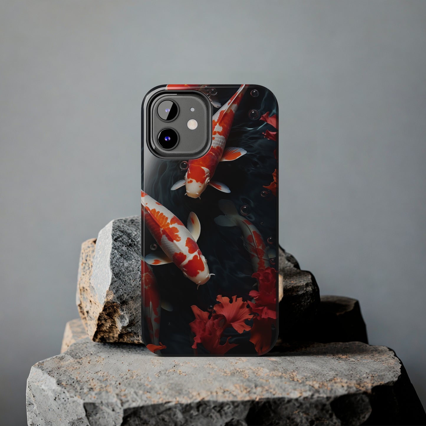 Koi fish #05, iPhone 7, 8, X, 11, 12, 13, 14, 15+ case.