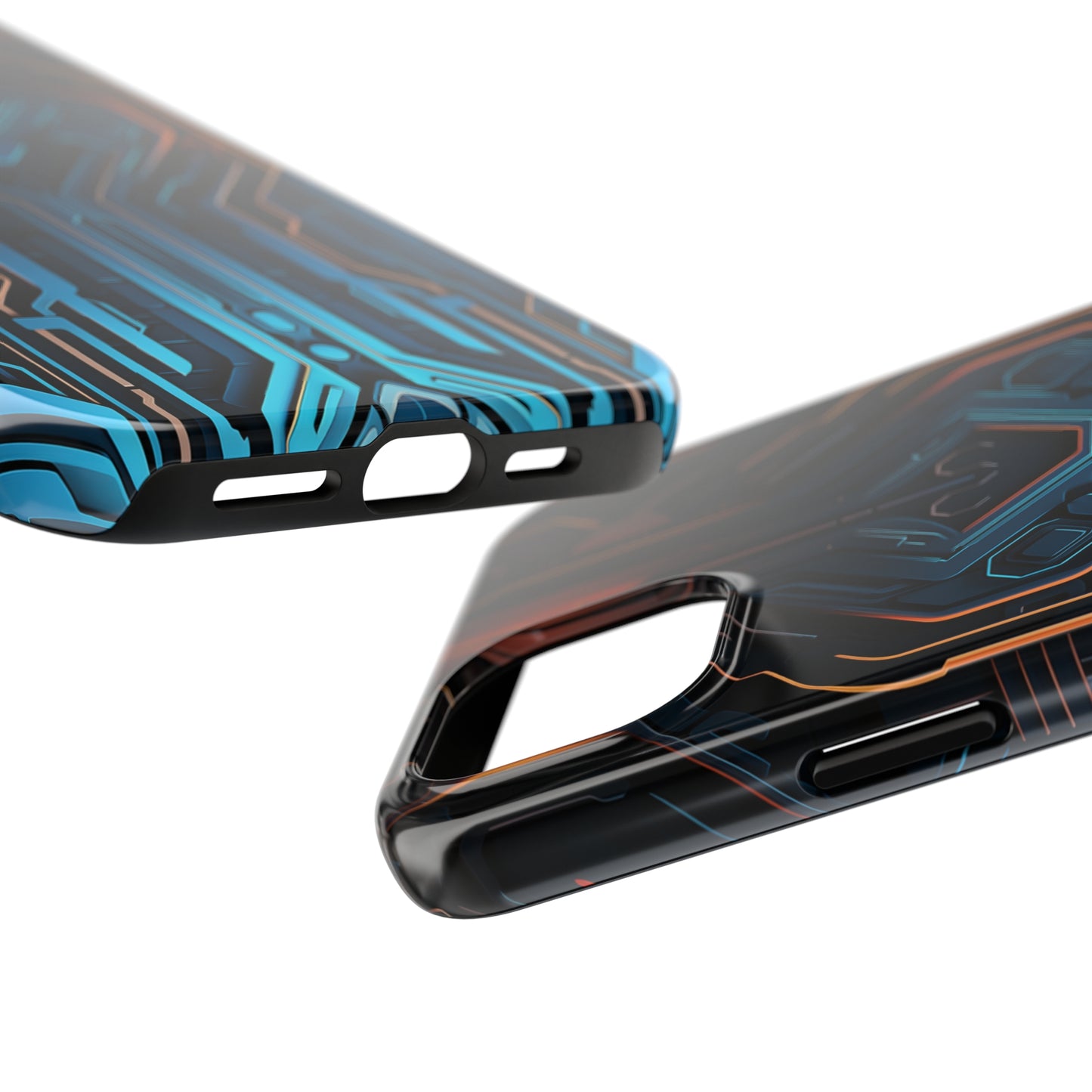 Futuristic, iPhone 7, 8, X, 11, 12, 13, 14, 15+ case.