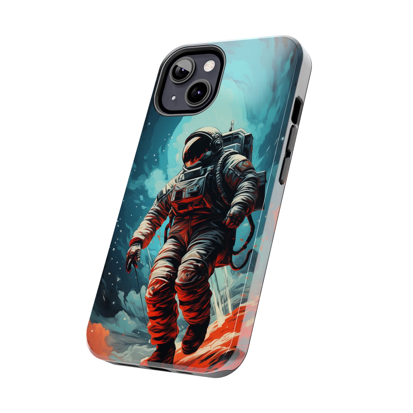 Astronaut #01, iPhone 7, 8, X, 11, 12, 13, 14, 15+ case.