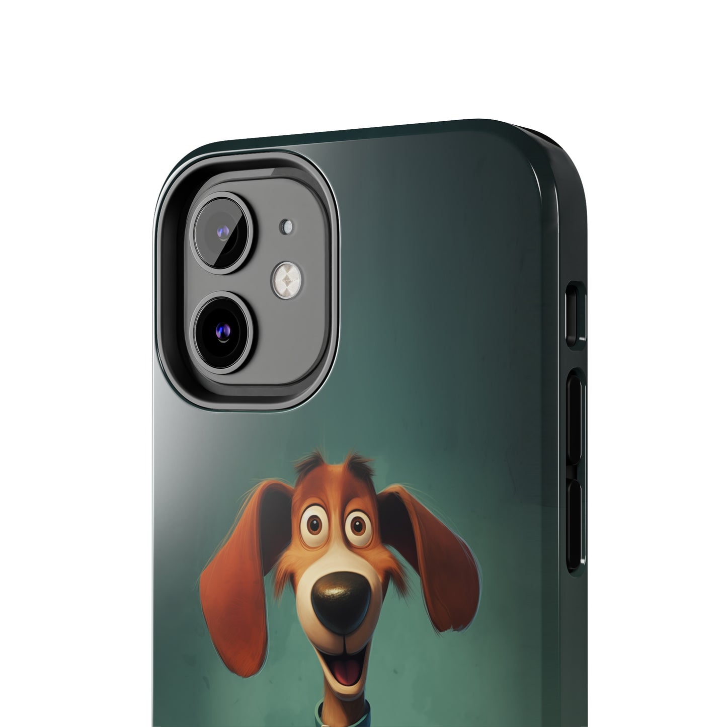 Hux, Cartoon Dog, iPhone 7, 8, X, 11, 12, 13, 14, 15+ case.