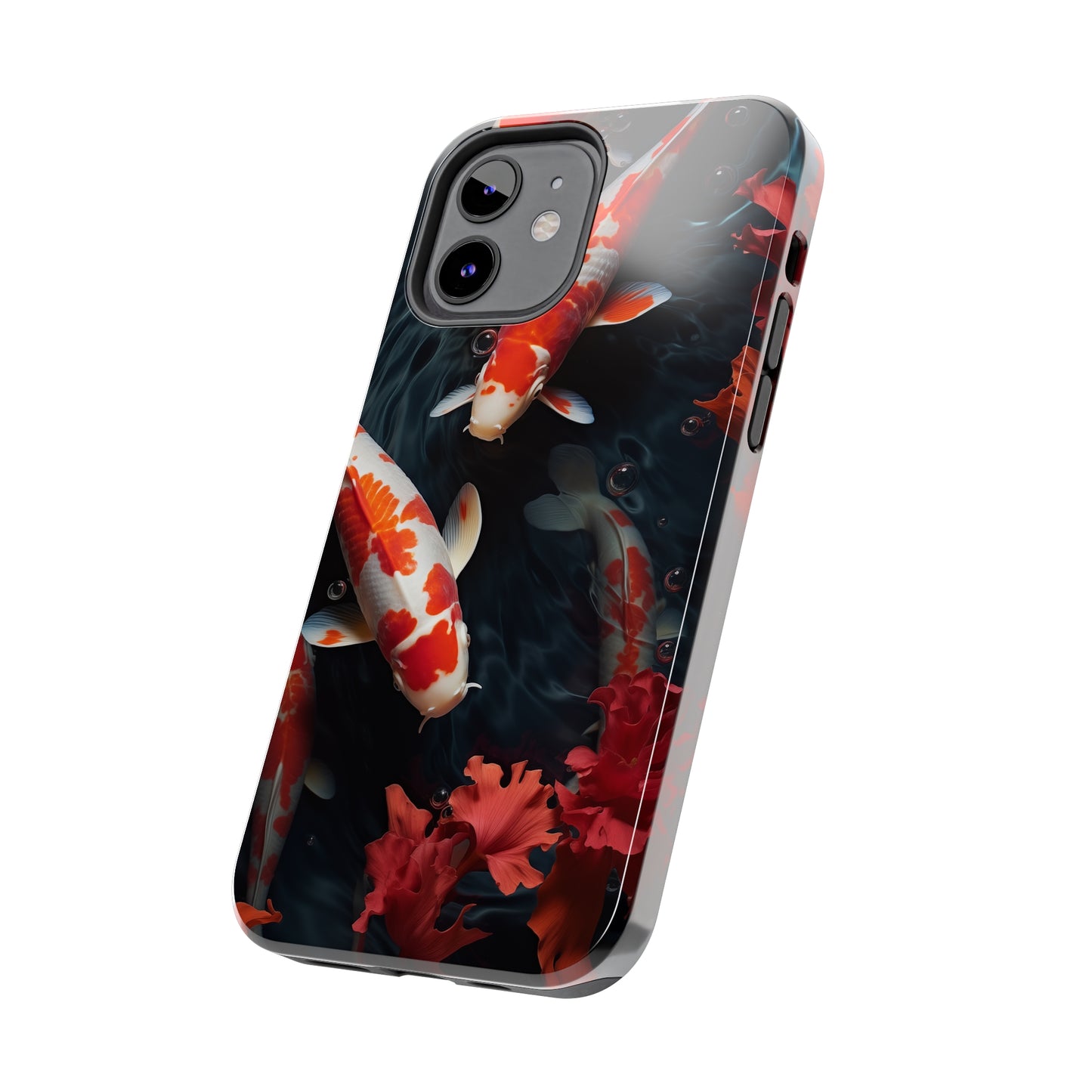 Koi fish #05, iPhone 7, 8, X, 11, 12, 13, 14, 15+ case.