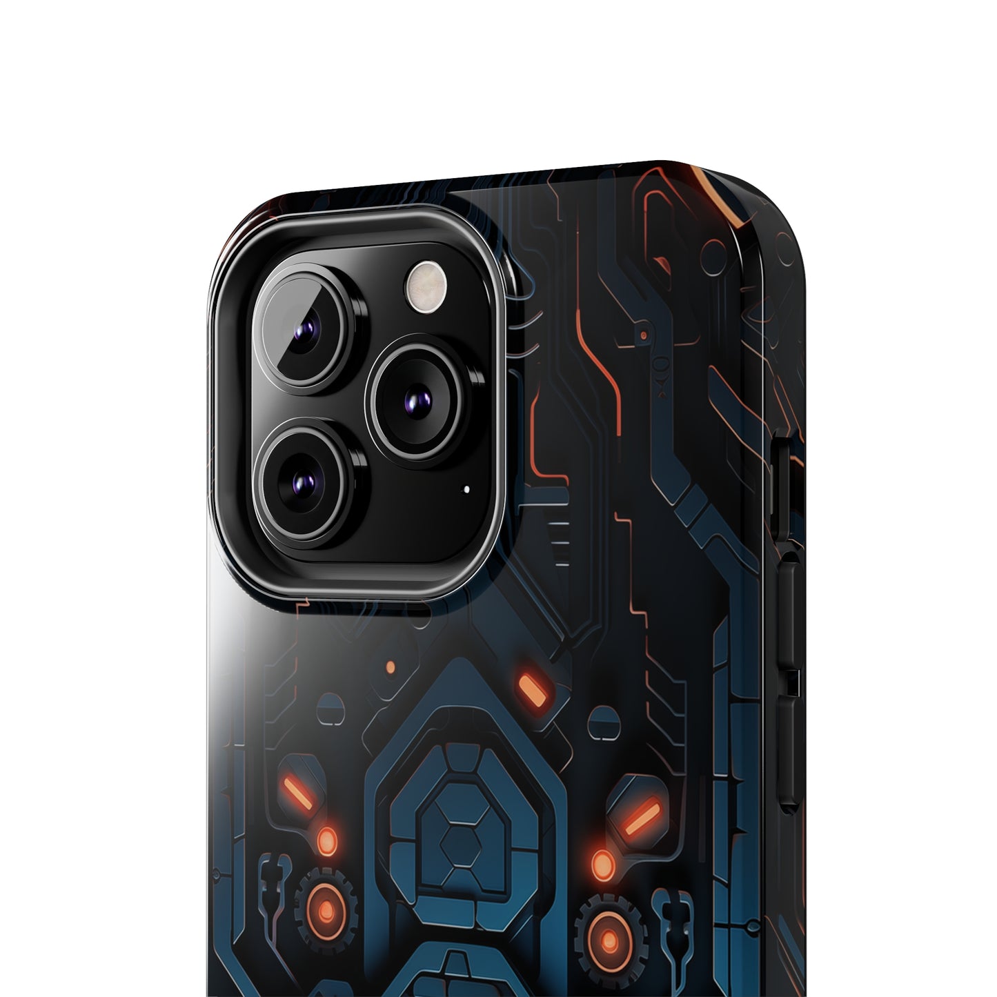 Futuristic #02, iPhone 7, 8, X, 11, 12, 13, 14, 15+ case.