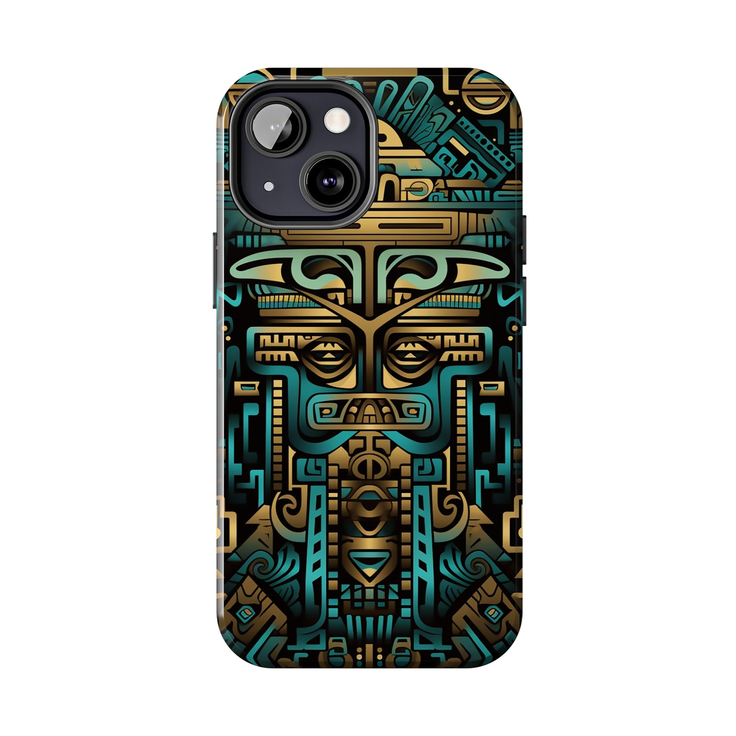 Aztec Vibes #02, iPhone 7, 8, X, 11, 12, 13, 14, 15+ case.