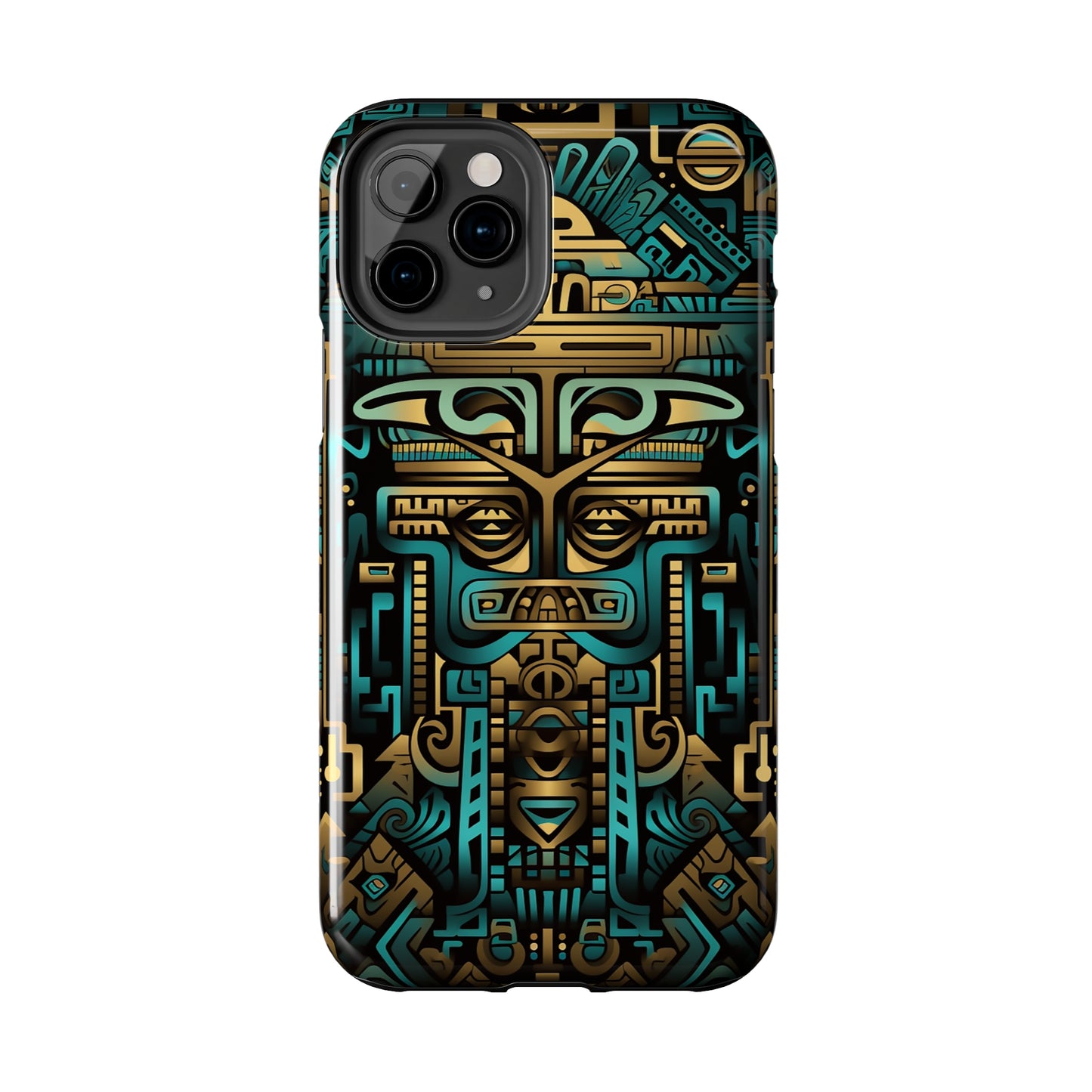 Aztec Vibes #02, iPhone 7, 8, X, 11, 12, 13, 14, 15+ case.