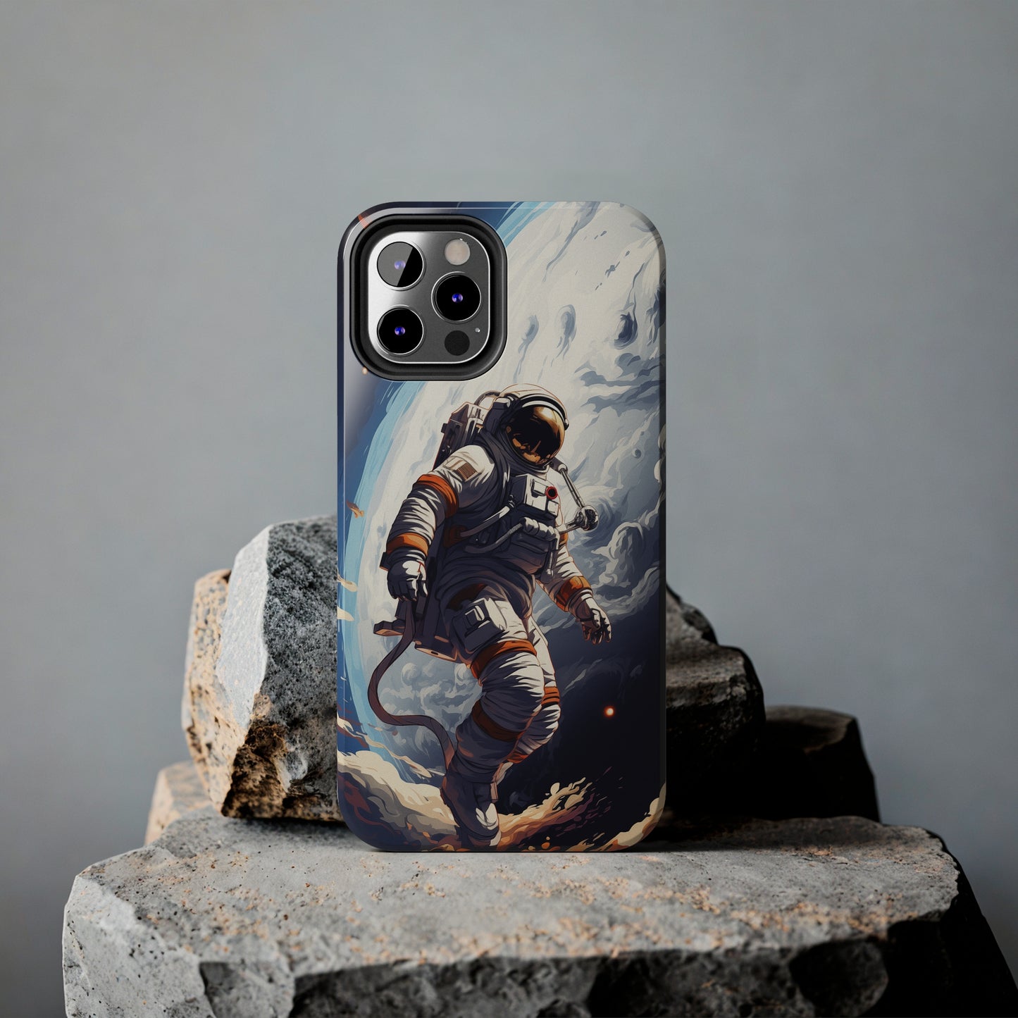 Astronaut #04, iPhone 7, 8, X, 11, 12, 13, 14, 15+ case.