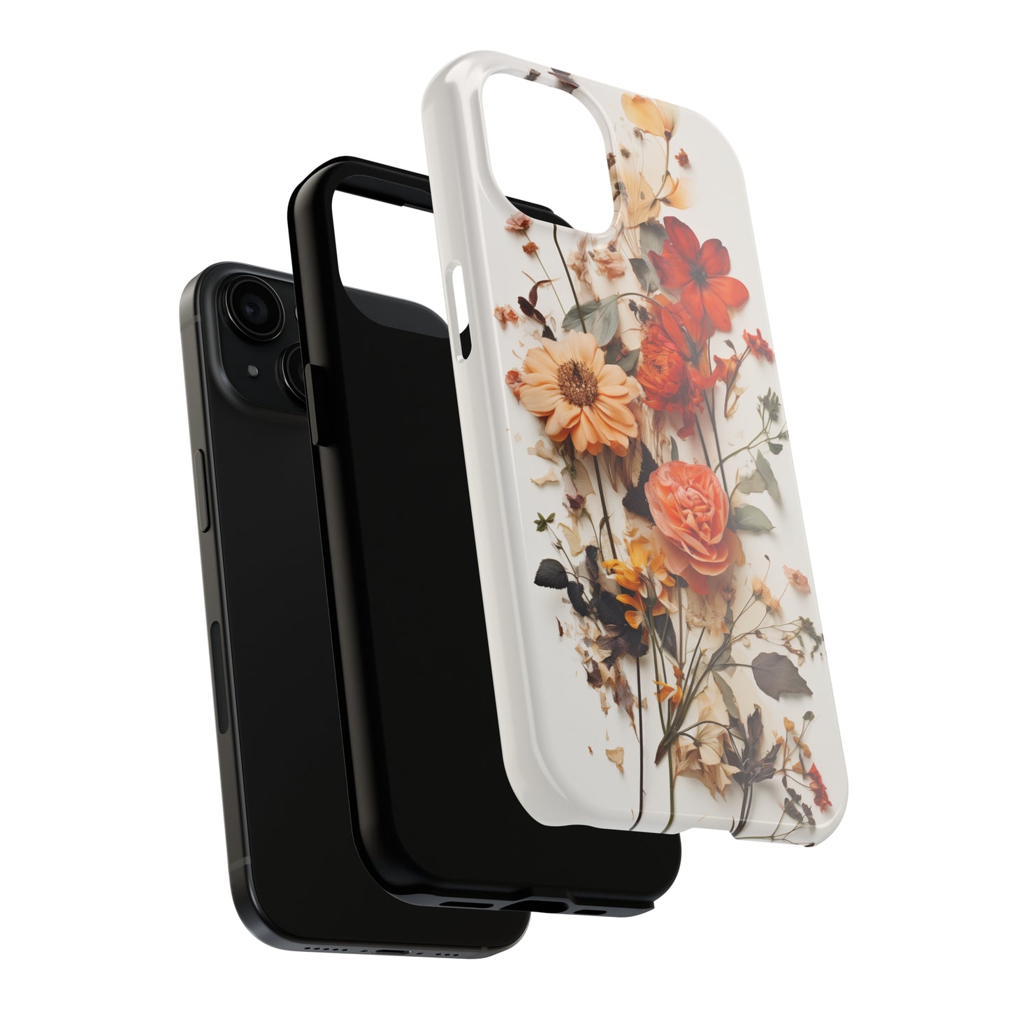 Dried Flowers #01, iPhone 7, 8, X, 11, 12, 13, 14, 15+ case.