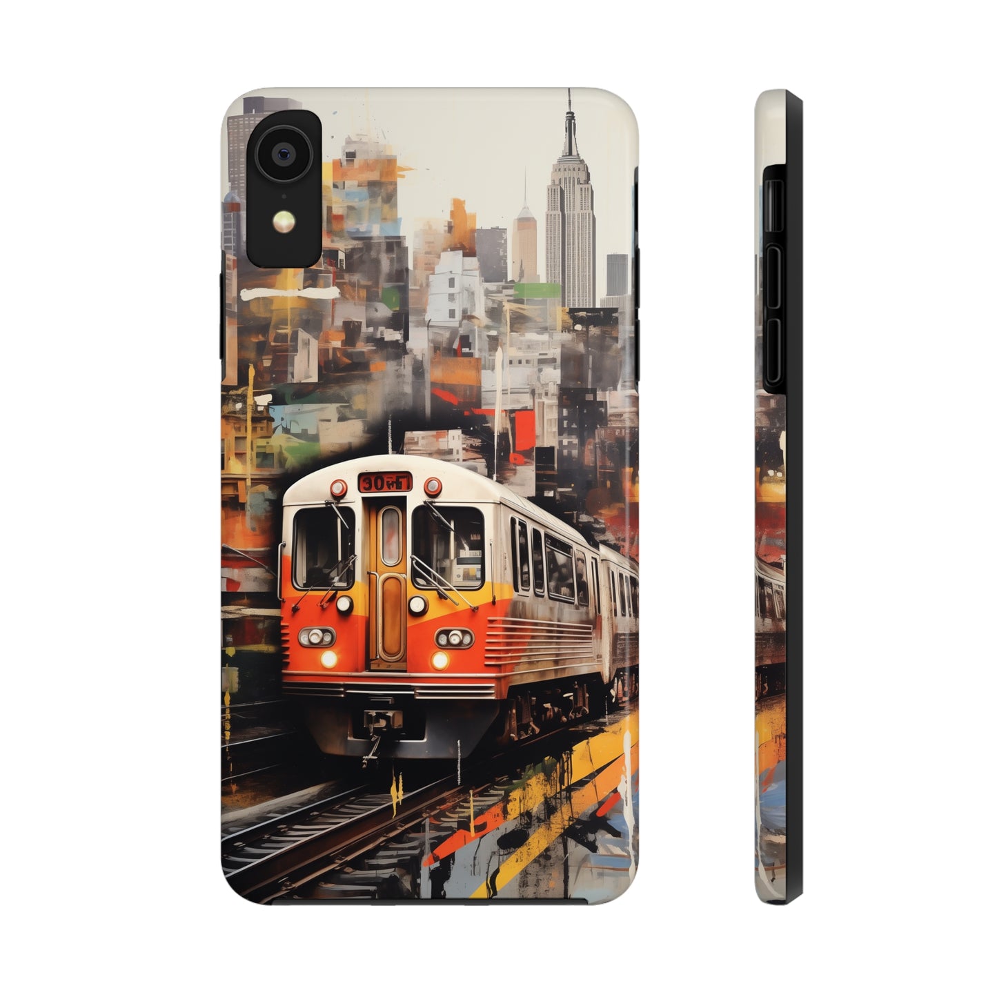 New York City, subway, iPhone 7, 8, X, 11, 12, 13, 14, 15+ case.