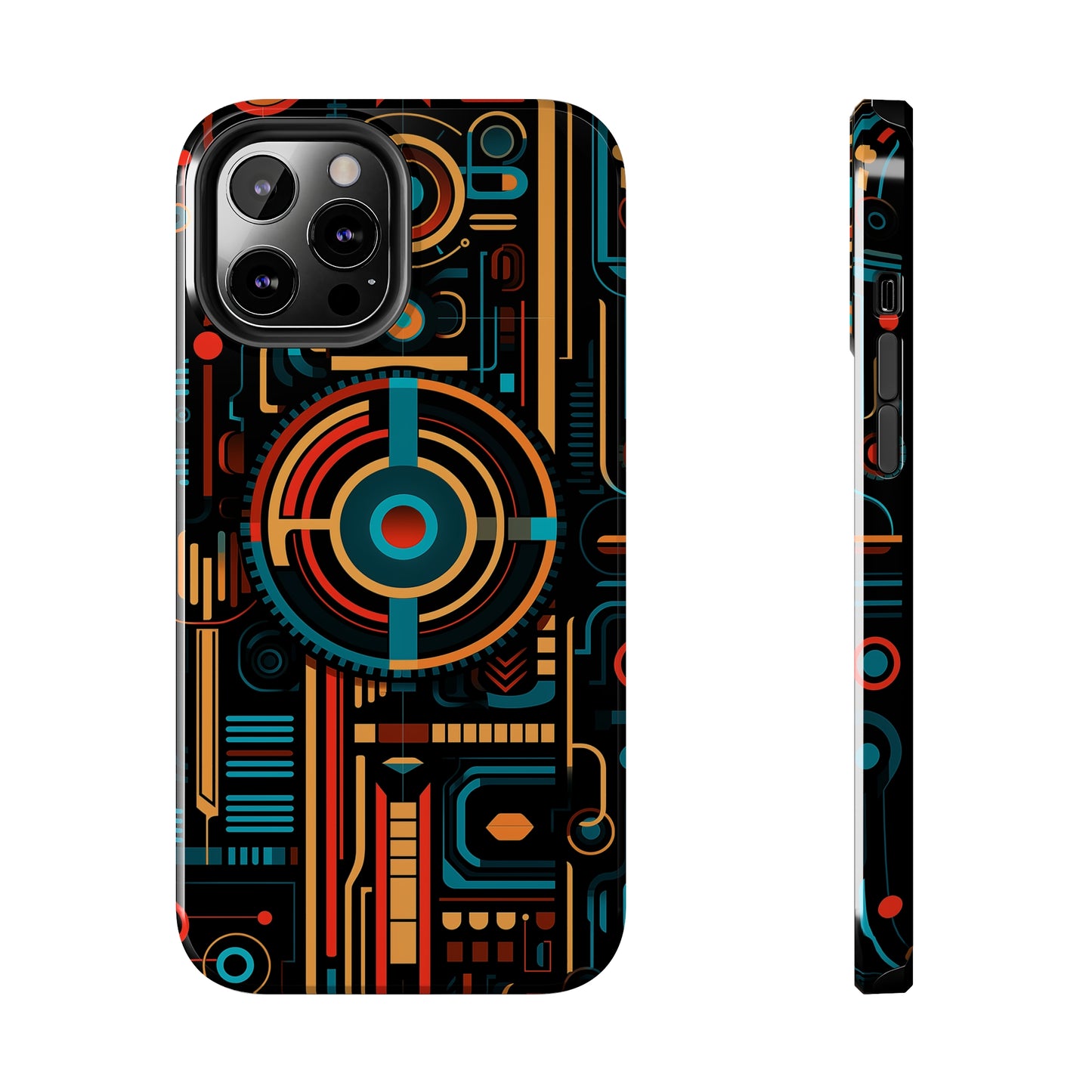 Futuristic #05, iPhone 7, 8, X, 11, 12, 13, 14, 15+ case.