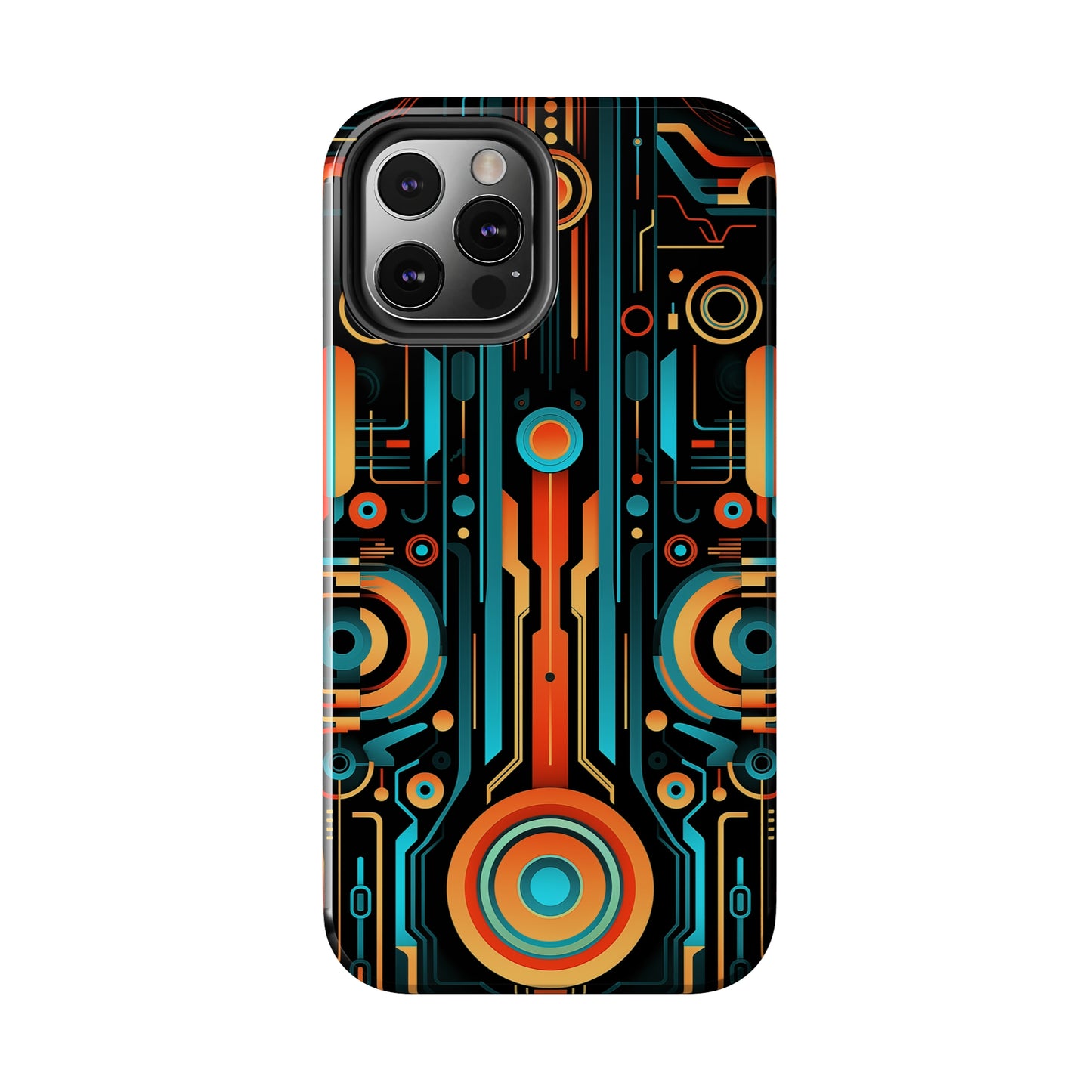 Futuristic #08, iPhone 7, 8, X, 11, 12, 13, 14, 15+ case.