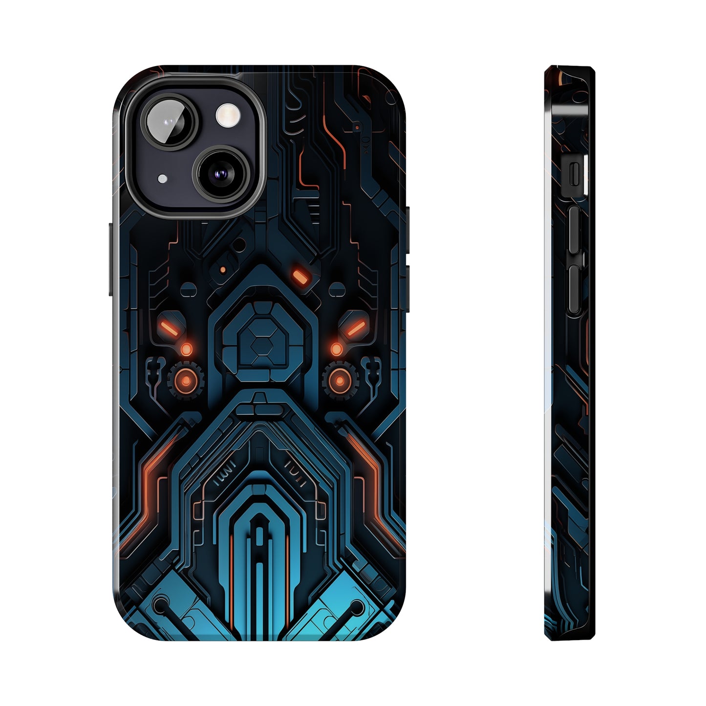 Futuristic #02, iPhone 7, 8, X, 11, 12, 13, 14, 15+ case.