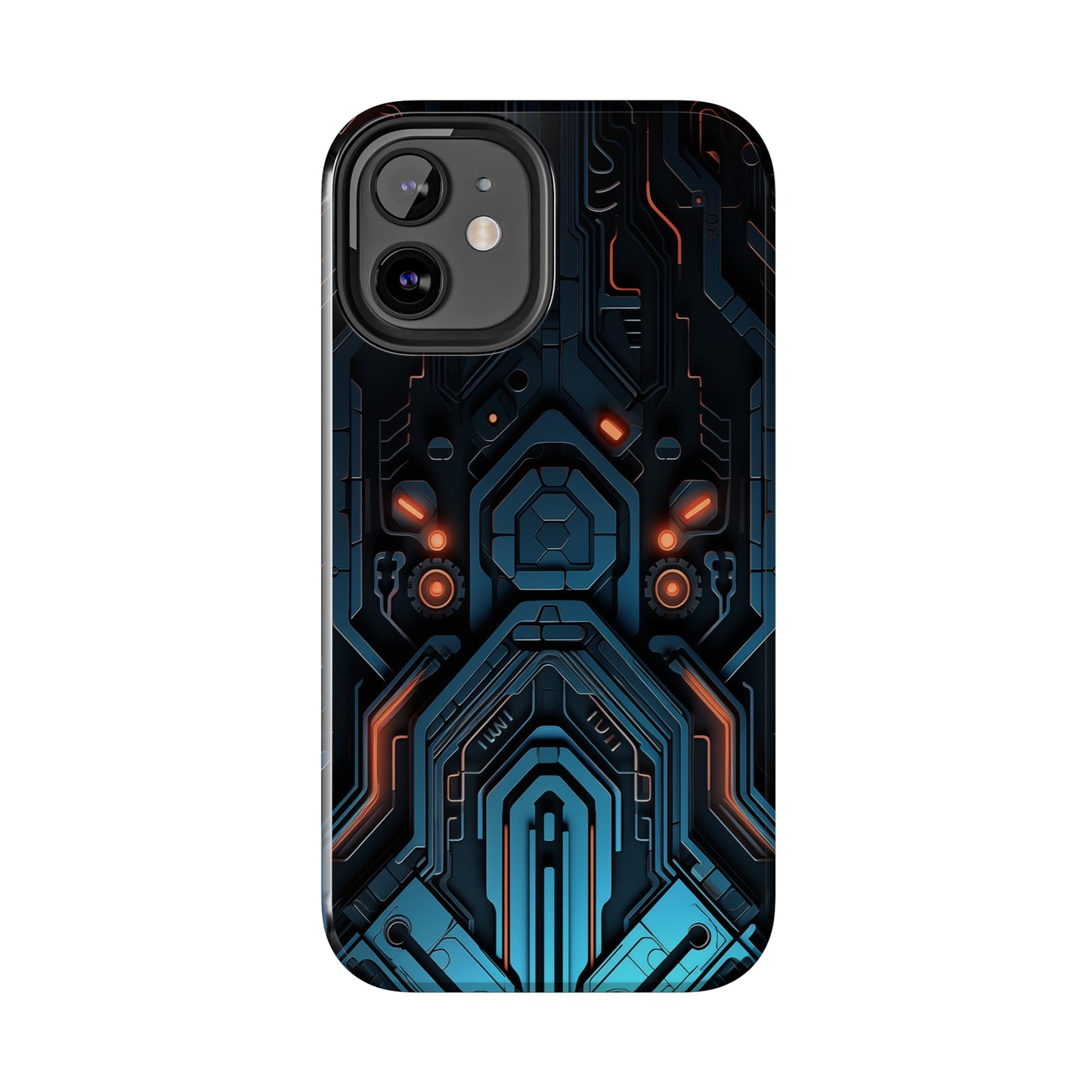 Futuristic #02, iPhone 7, 8, X, 11, 12, 13, 14, 15+ case.