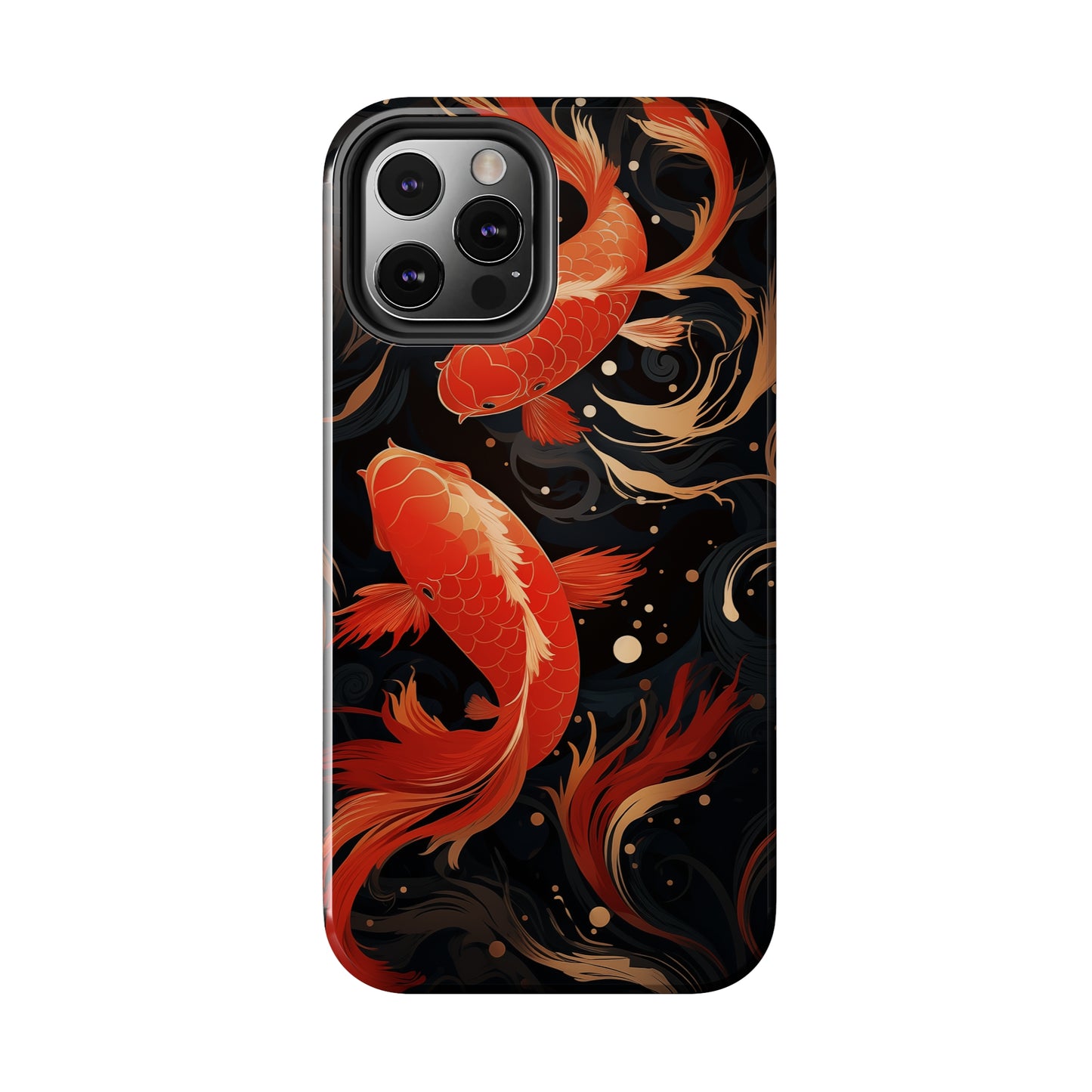 Koi fish #03, iPhone 7, 8, X, 11, 12, 13, 14, 15+ case.