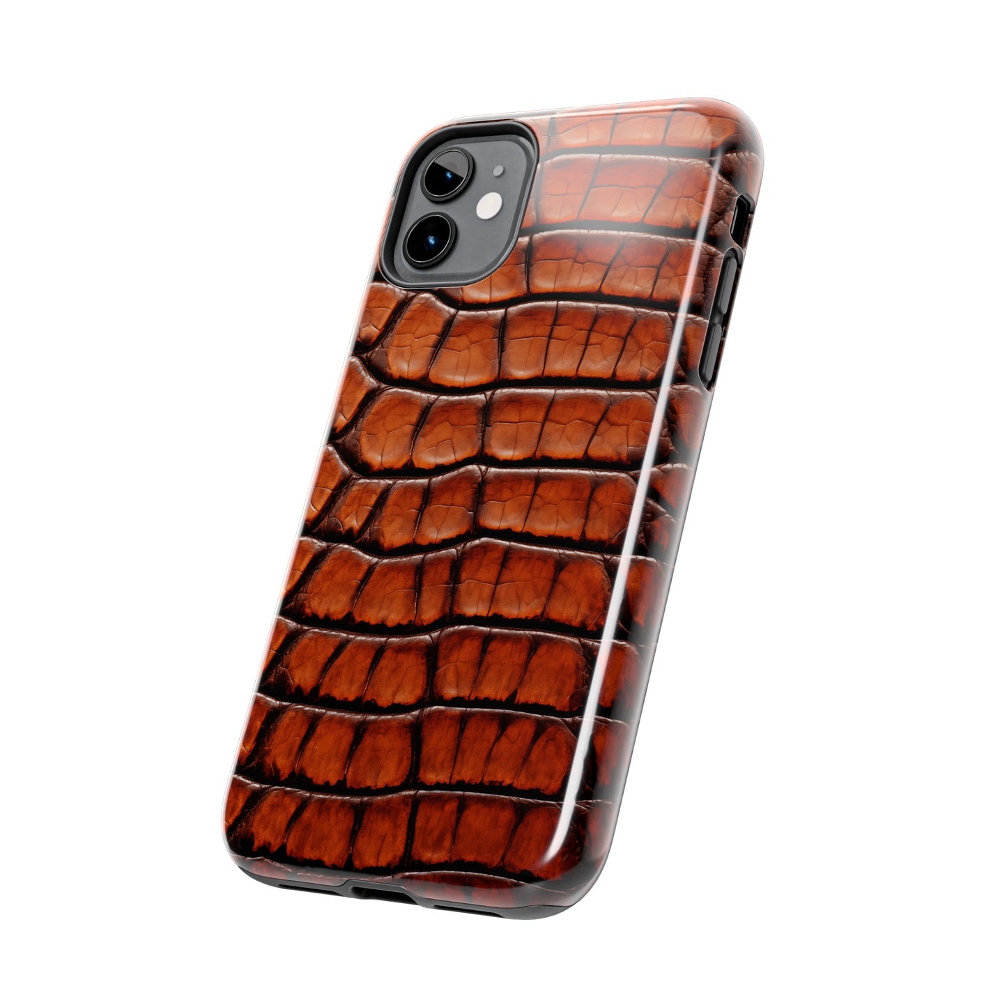 Alligator skin #04, iPhone 7, 8, X, 11, 12, 13, 14, 15+ case.