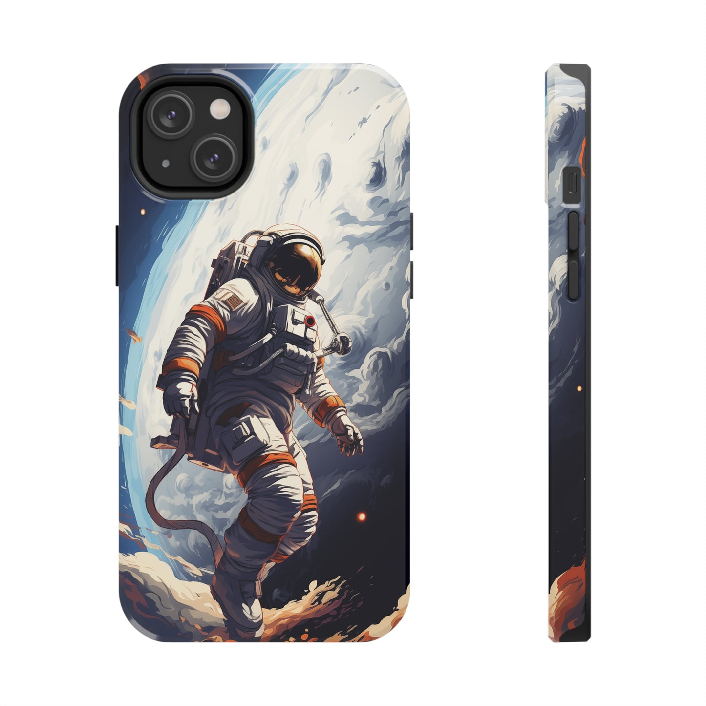 Astronaut #04, iPhone 7, 8, X, 11, 12, 13, 14, 15+ case.