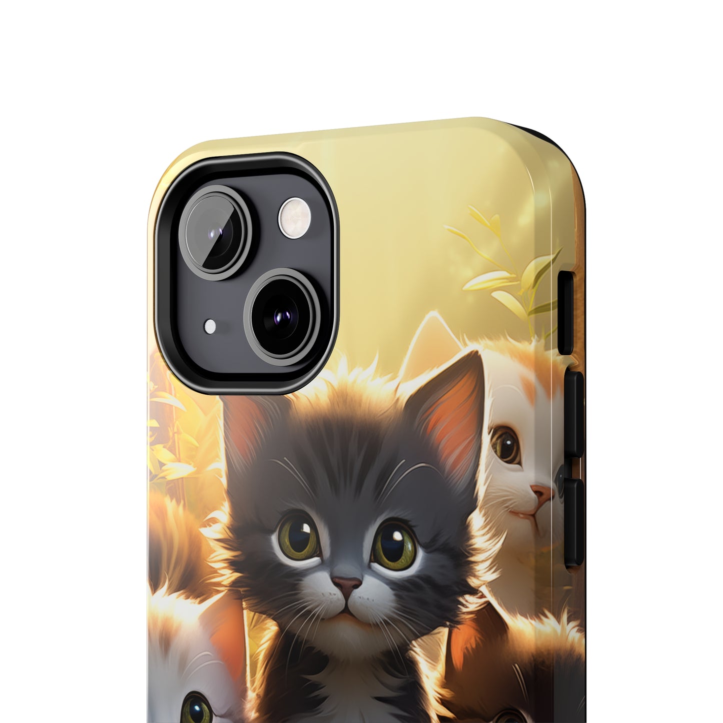 Kittens #02, iPhone 7, 8, X, 11, 12, 13, 14, 15+ case.