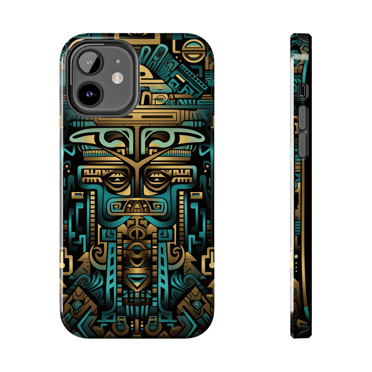 Aztec Vibes #02, iPhone 7, 8, X, 11, 12, 13, 14, 15+ case.