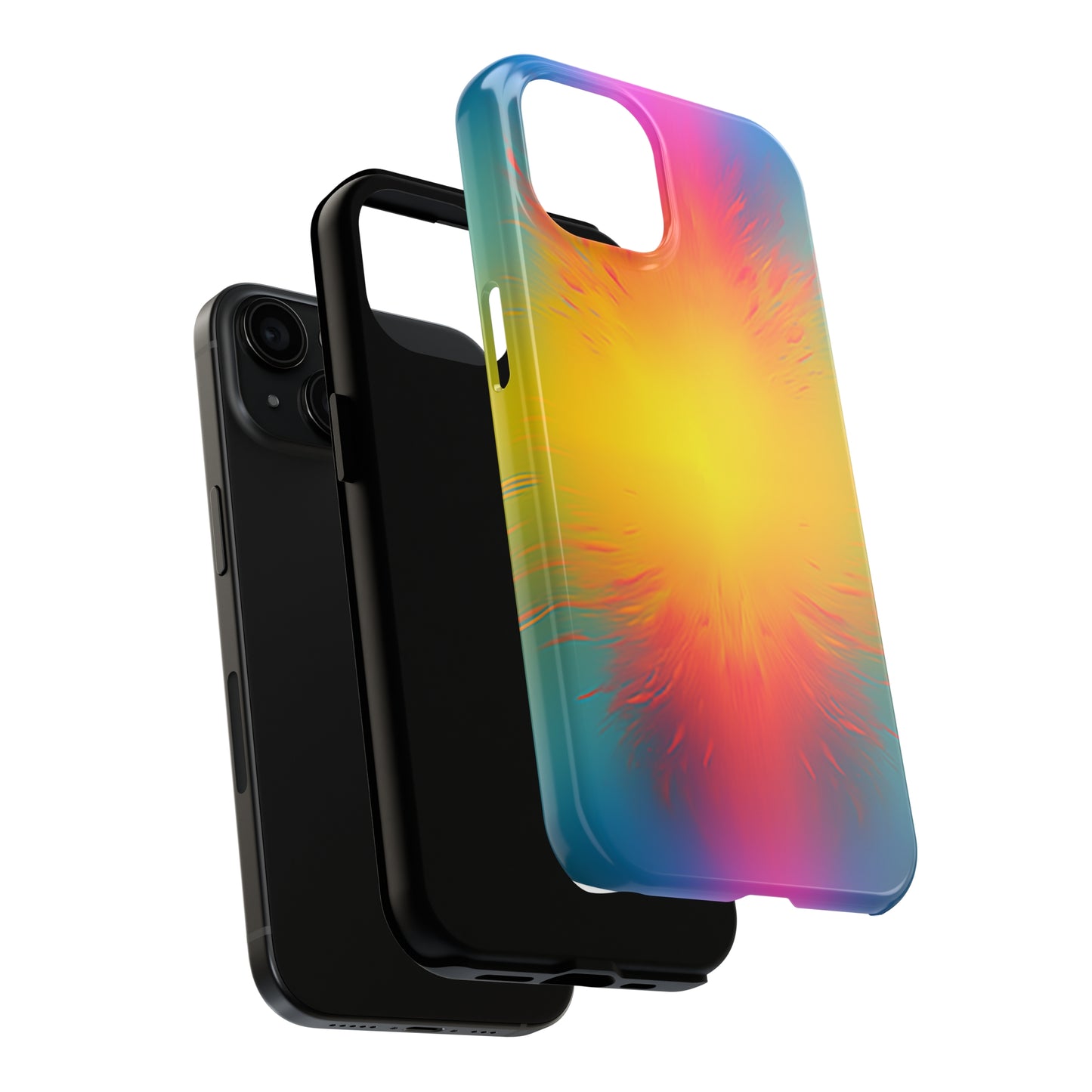 Abstract Colorful Blur #03, iPhone 7, 8, X, 11, 12, 13, 14, 15+ case.