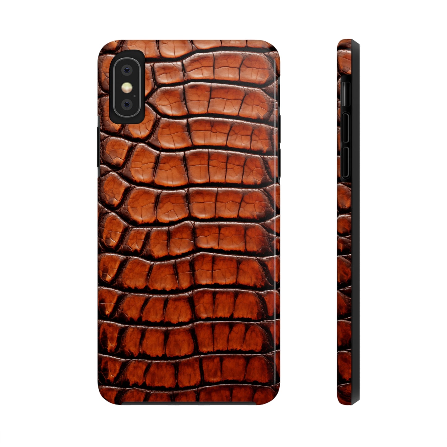 Alligator skin #04, iPhone 7, 8, X, 11, 12, 13, 14, 15+ case.