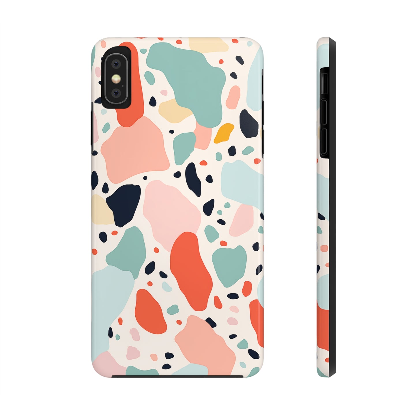 Terrazzo, iPhone 7, 8, X, 11, 12, 13, 14, 15+ case.