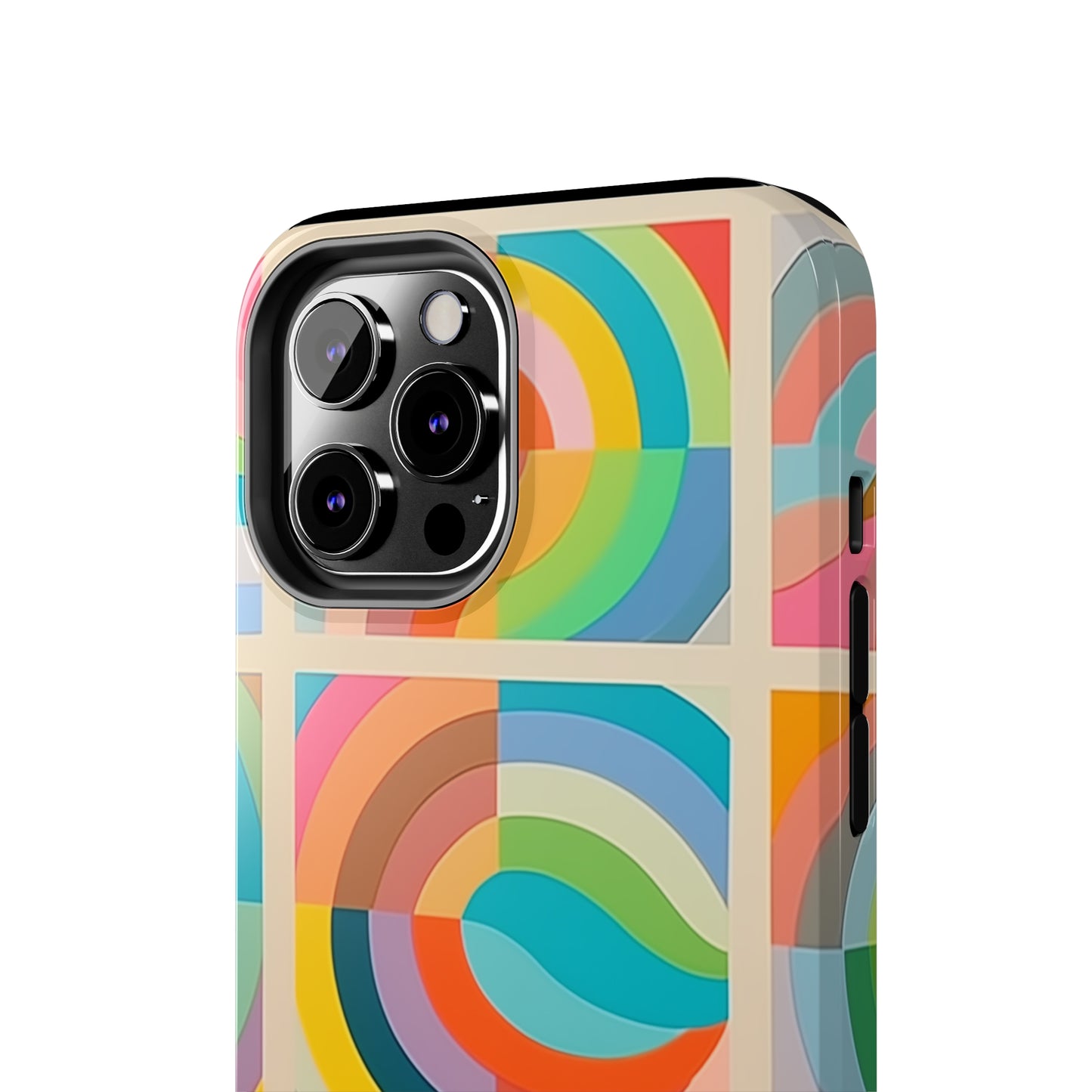 Abstract Colorful Lines #02, iPhone 7, 8, X, 11, 12, 13, 14, 15+ case.