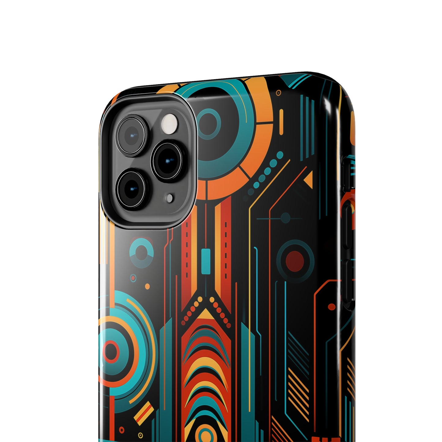 Futuristic #07, iPhone 7, 8, X, 11, 12, 13, 14, 15+ case.