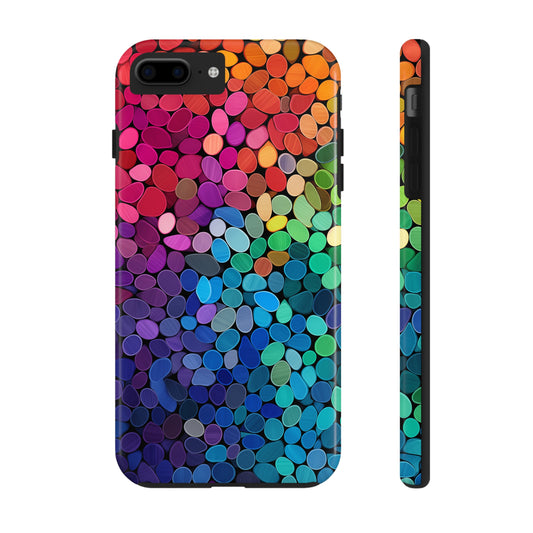 Rainbow Effect, iPhone 7, 8, X, 11, 12, 13, 14, 15+ case.