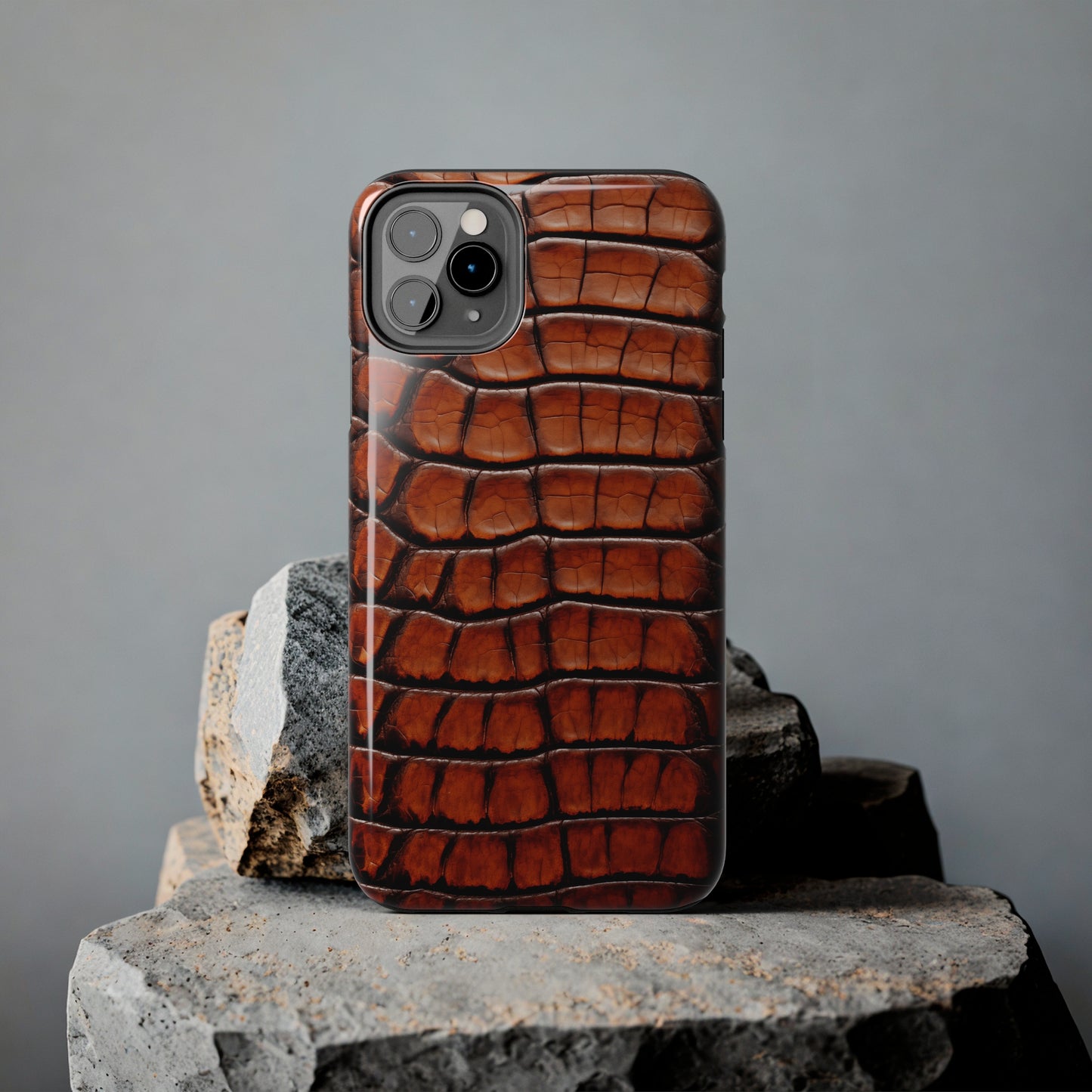 Alligator skin #04, iPhone 7, 8, X, 11, 12, 13, 14, 15+ case.