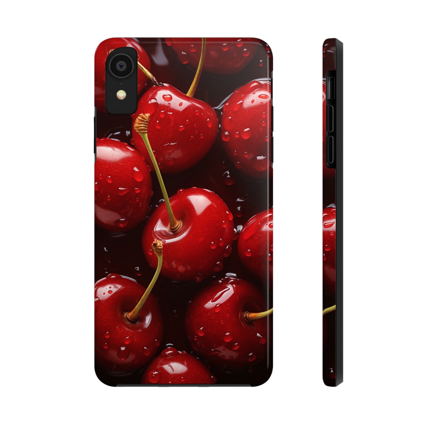 Cherries #07, iPhone 7, 8, X, 11, 12, 13, 14, 15+ case.