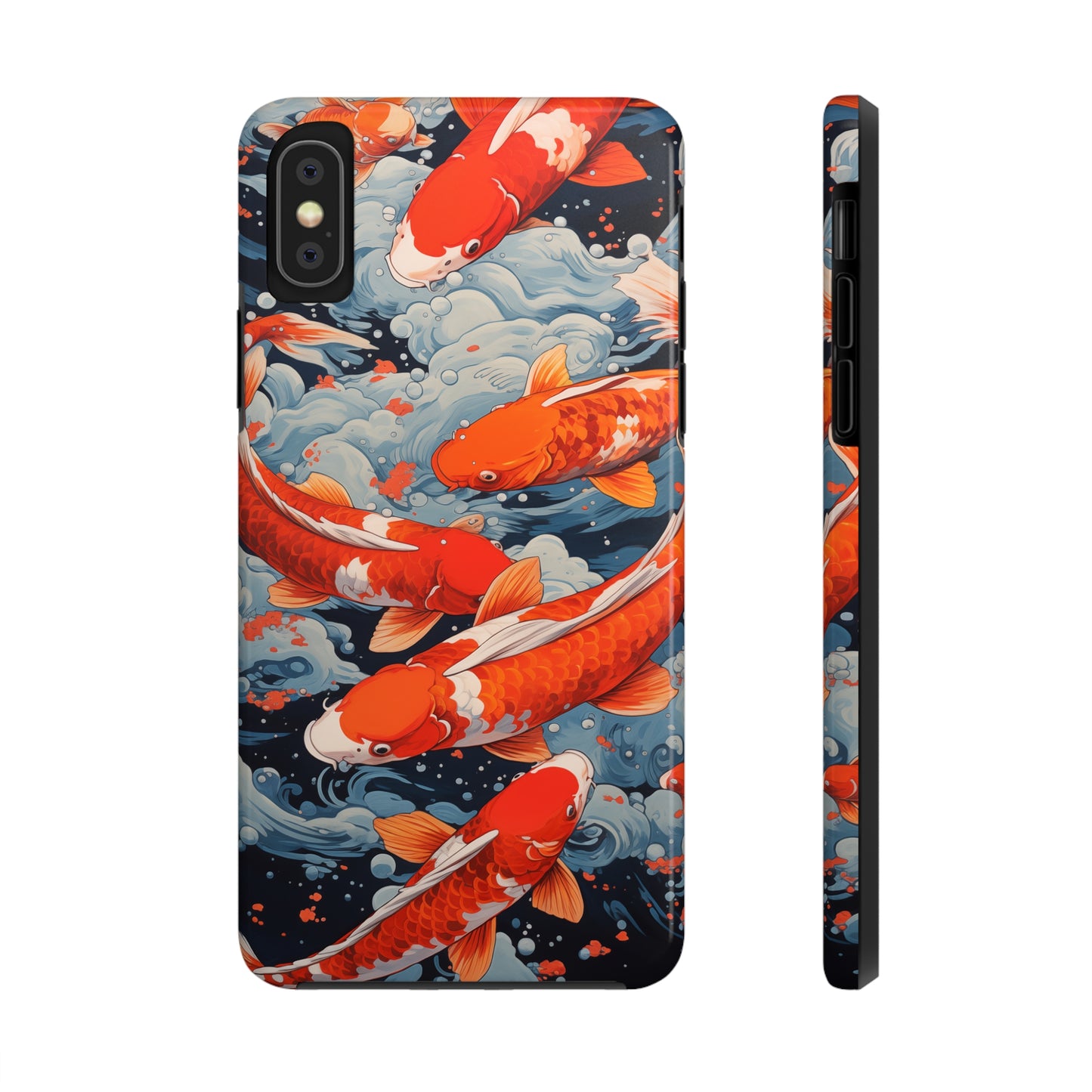 Koi fish #02, iPhone 7, 8, X, 11, 12, 13, 14, 15+ case.