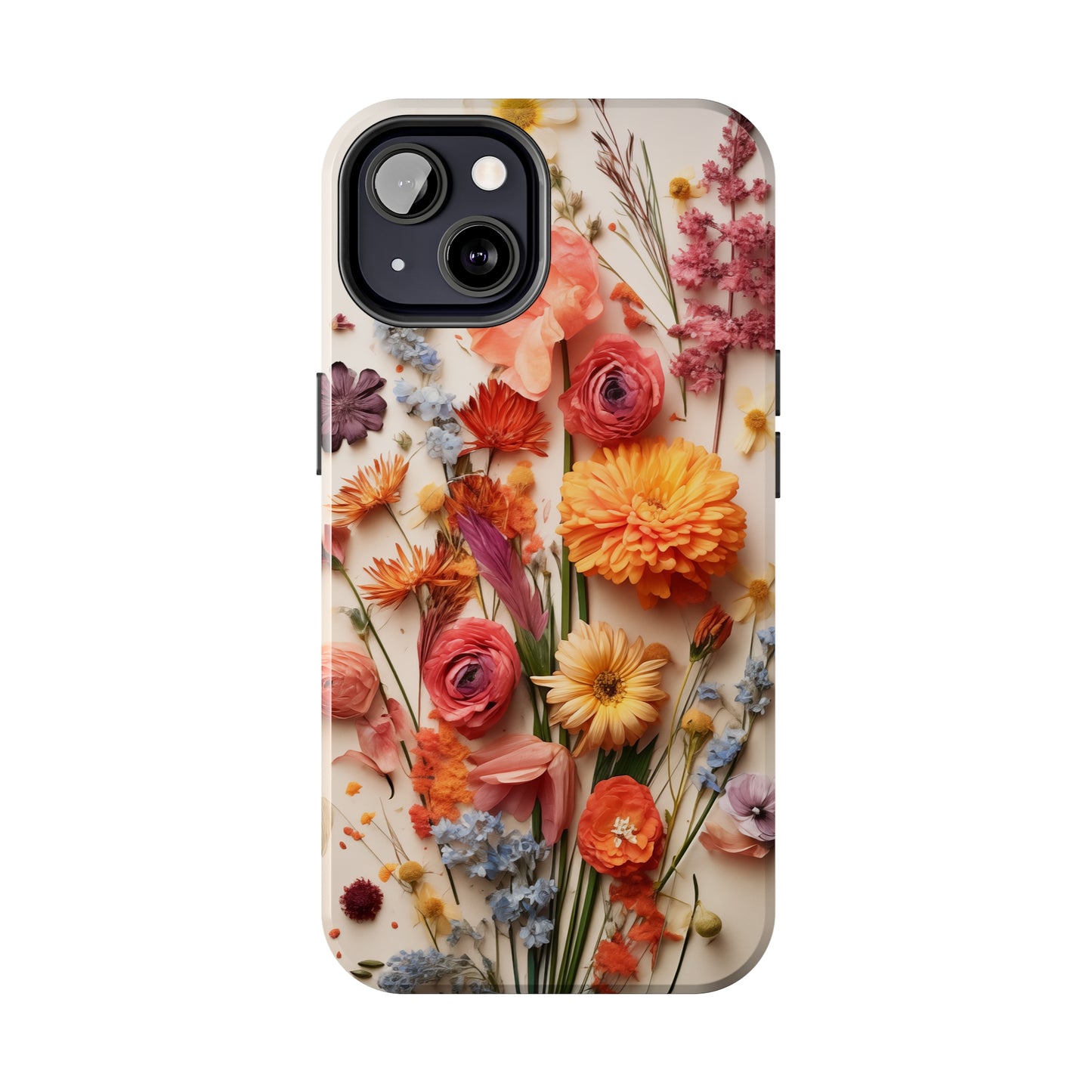 Dried Flowers #02, iPhone 7, 8, X, 11, 12, 13, 14, 15+ case.